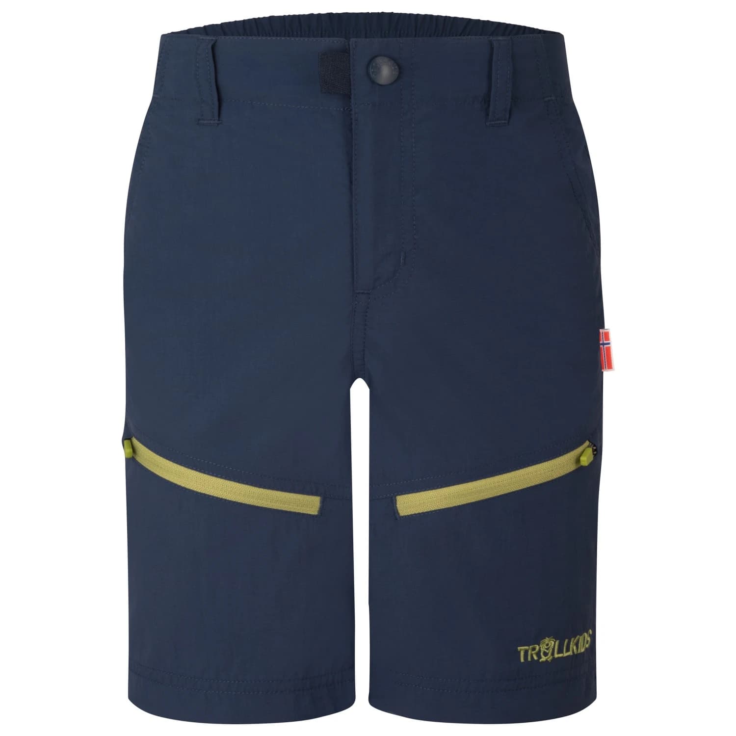 Детски къси панталони Trollkids Kid's Seiland Shorts - Mystic Blue / Kiwi
