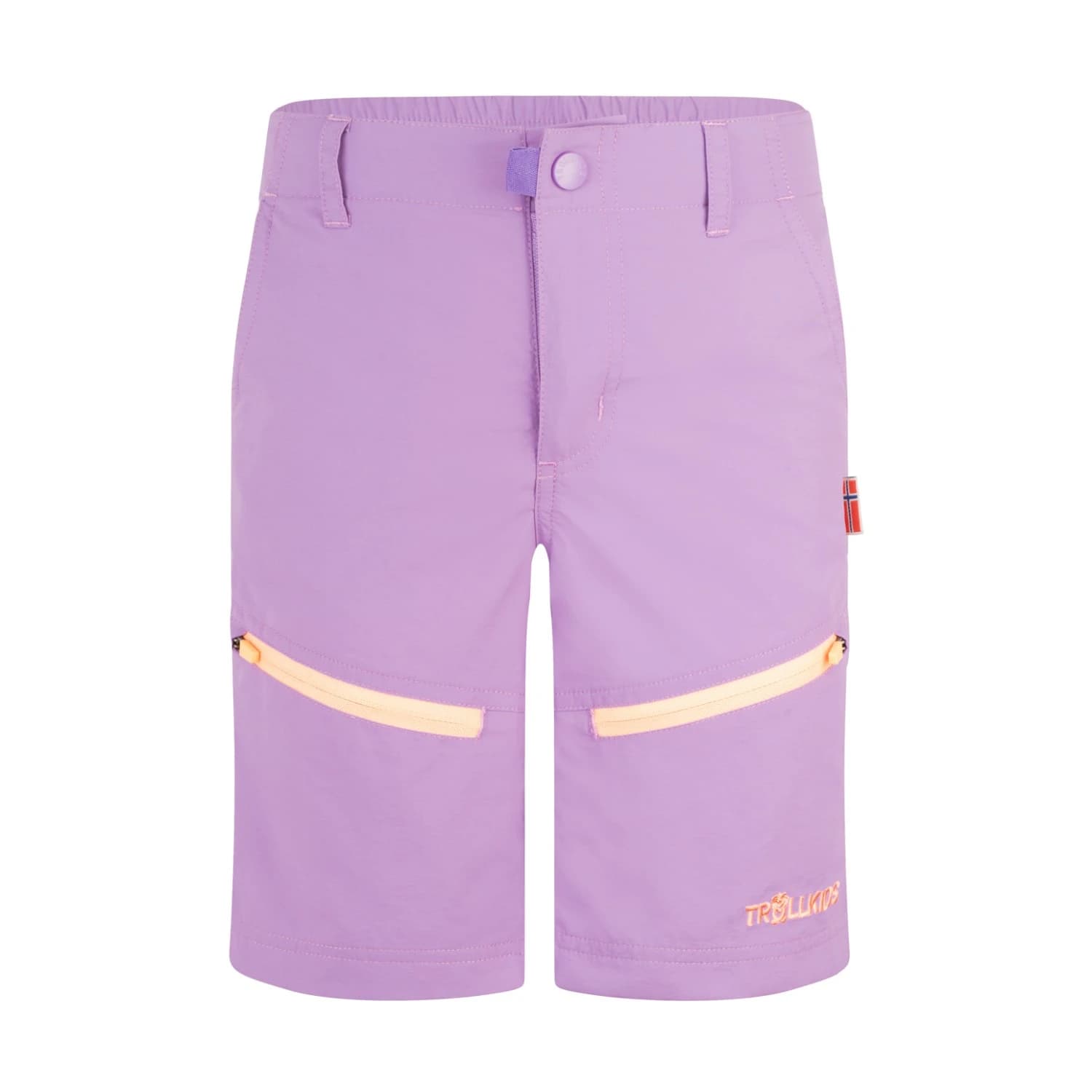 Детски къси панталони Trollkids Kid's Seiland Shorts - Violet Sorbet / Coral Haze