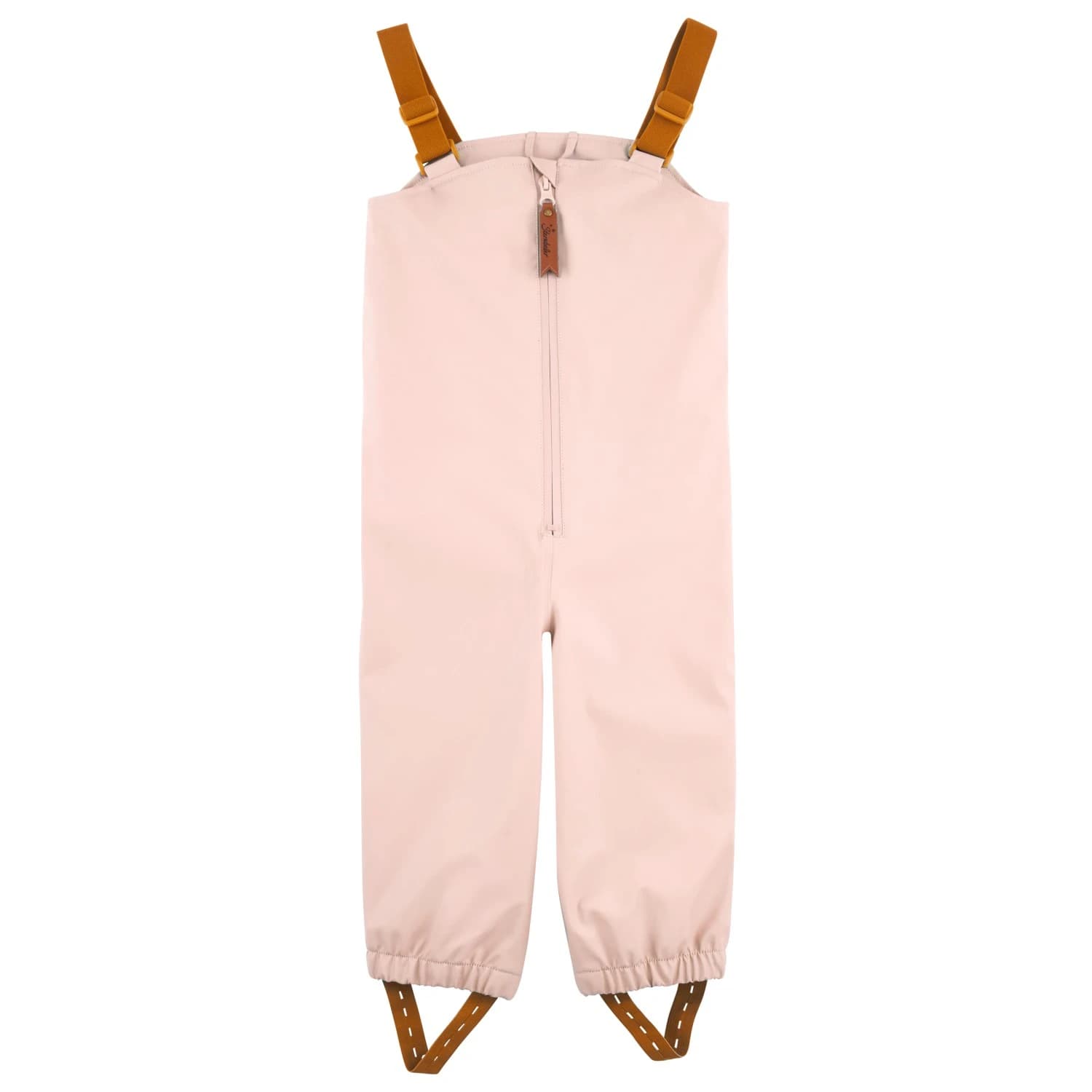Детски водоустойчив панталон Sterntaler Kids' Unlined Rain Trousers with Straps Waterproof trousers - Zartrosa