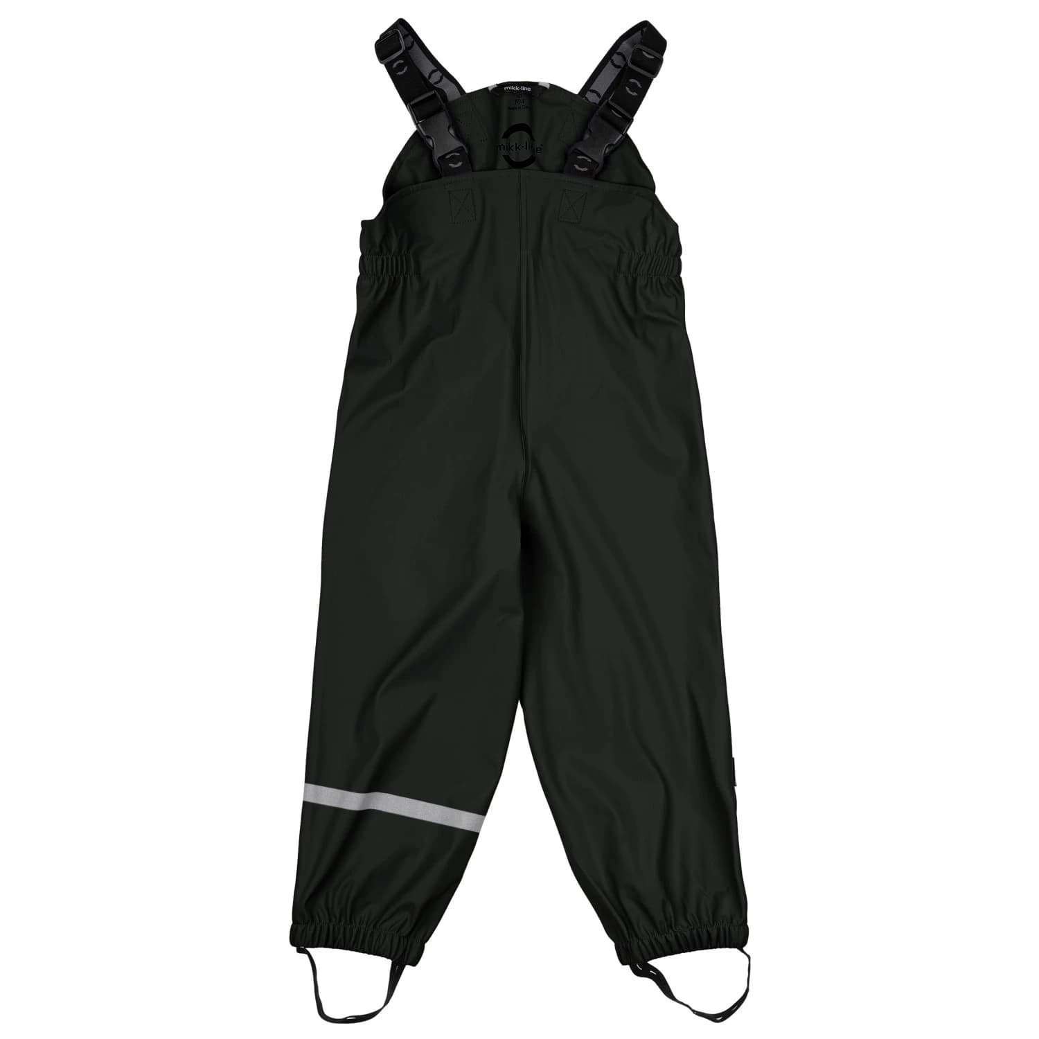 Детски водоустойчив панталон Mikk-Line Kid's PU Rain Pant Recycled Rain set - Black