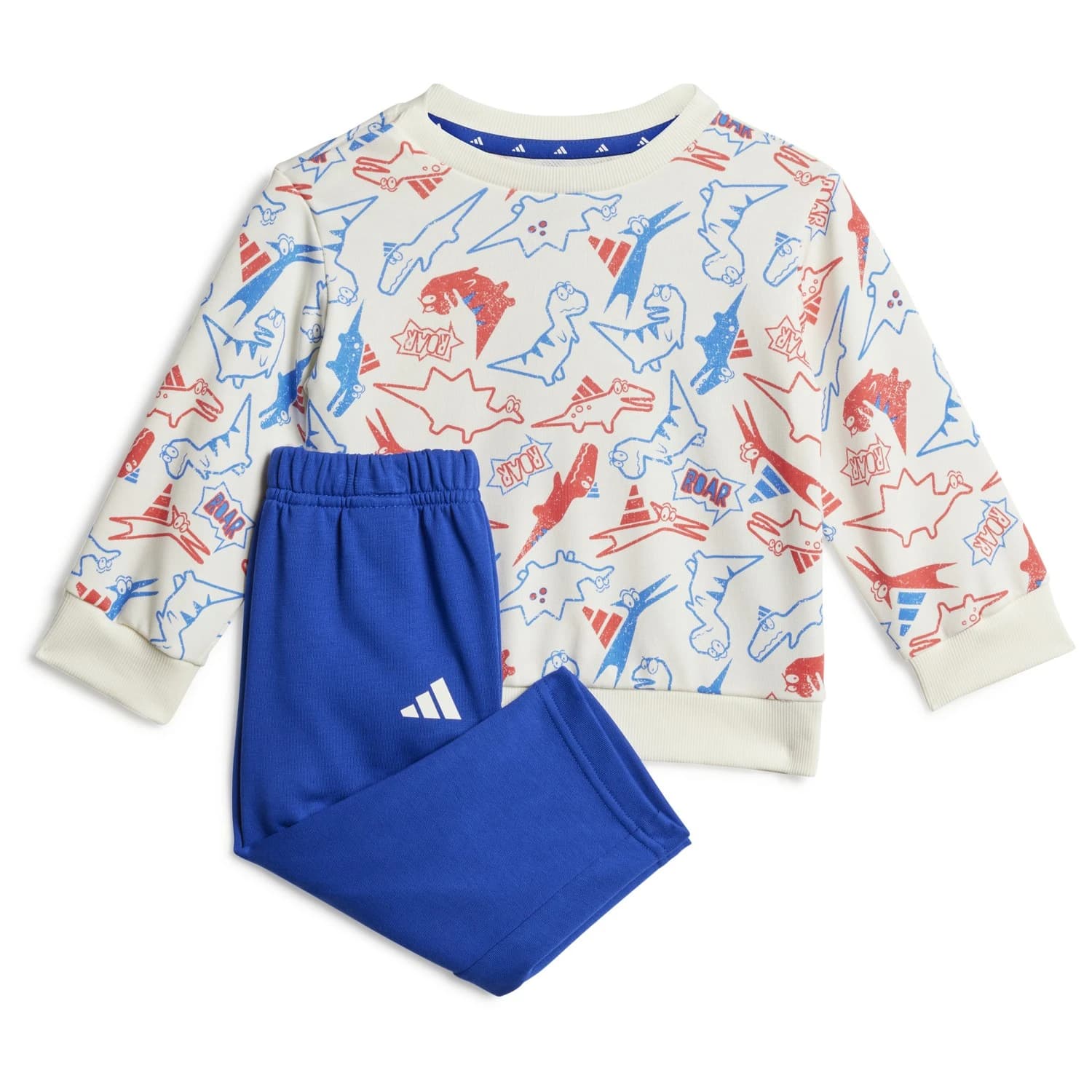 Детски анцунг долнище adidas Kid's Seas.Essentials Adiraptor FT Jogger Set Tracksuit trousers - Off White