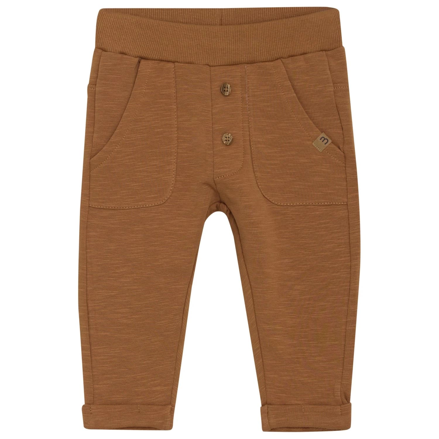 Детски анцунг долнище Minymo Kid's Pants Sweat Casual trousers - Brown Sugar