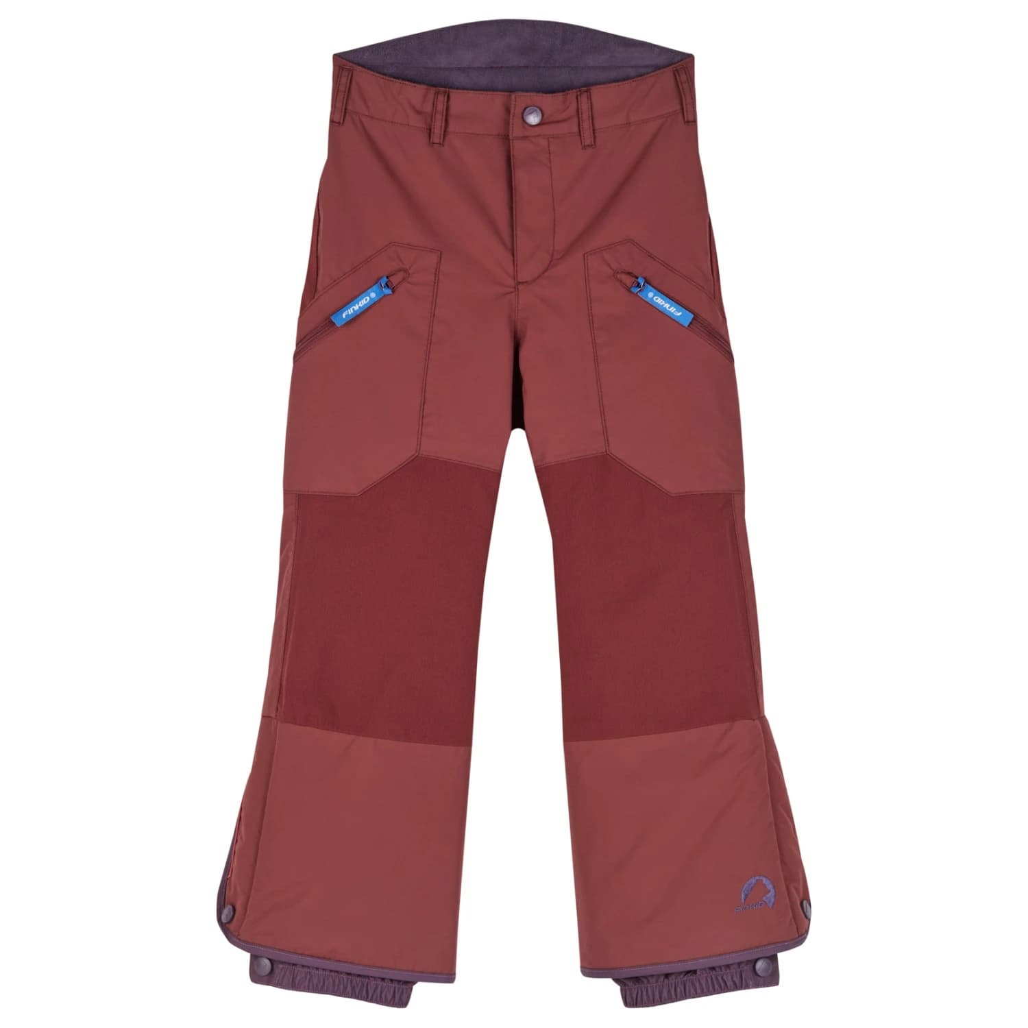 Детски зимен панталон Finkid Kid's Tobi Snow Ski trousers - Cranberry / Plum