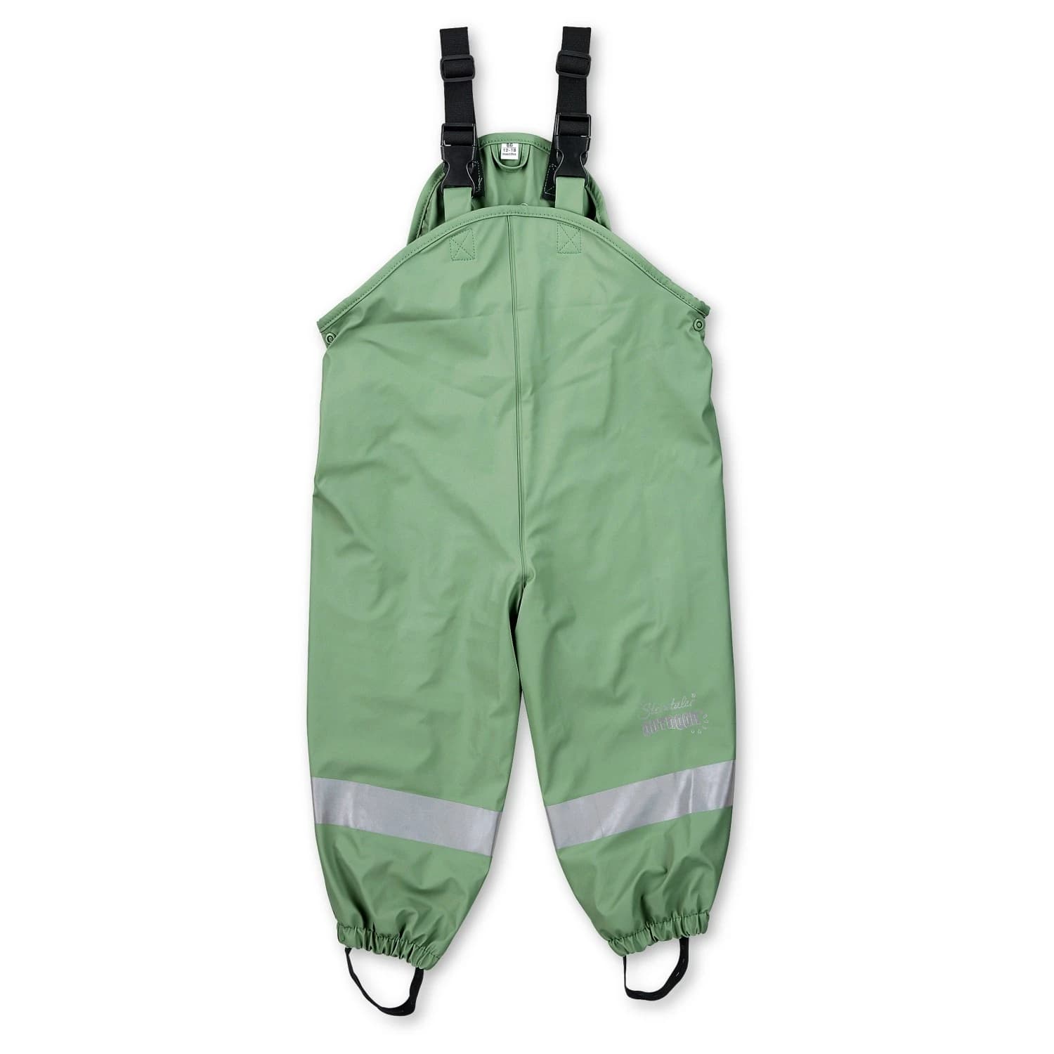 Детски водоустойчив панталон Sterntaler Kids' Lined Plain Rain Trousers Waterproof trousers - Steingrün