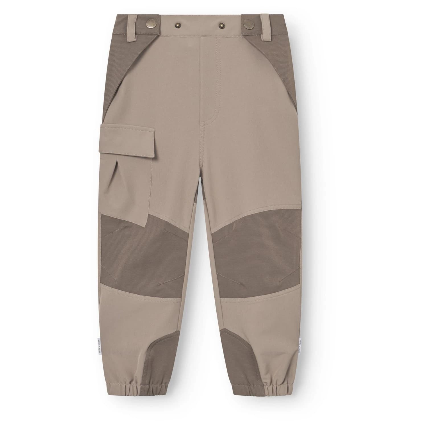 Детски туристически панталон Mini A Ture Kid's Mattolvai Trek Pants Walking trousers - Grey Brown