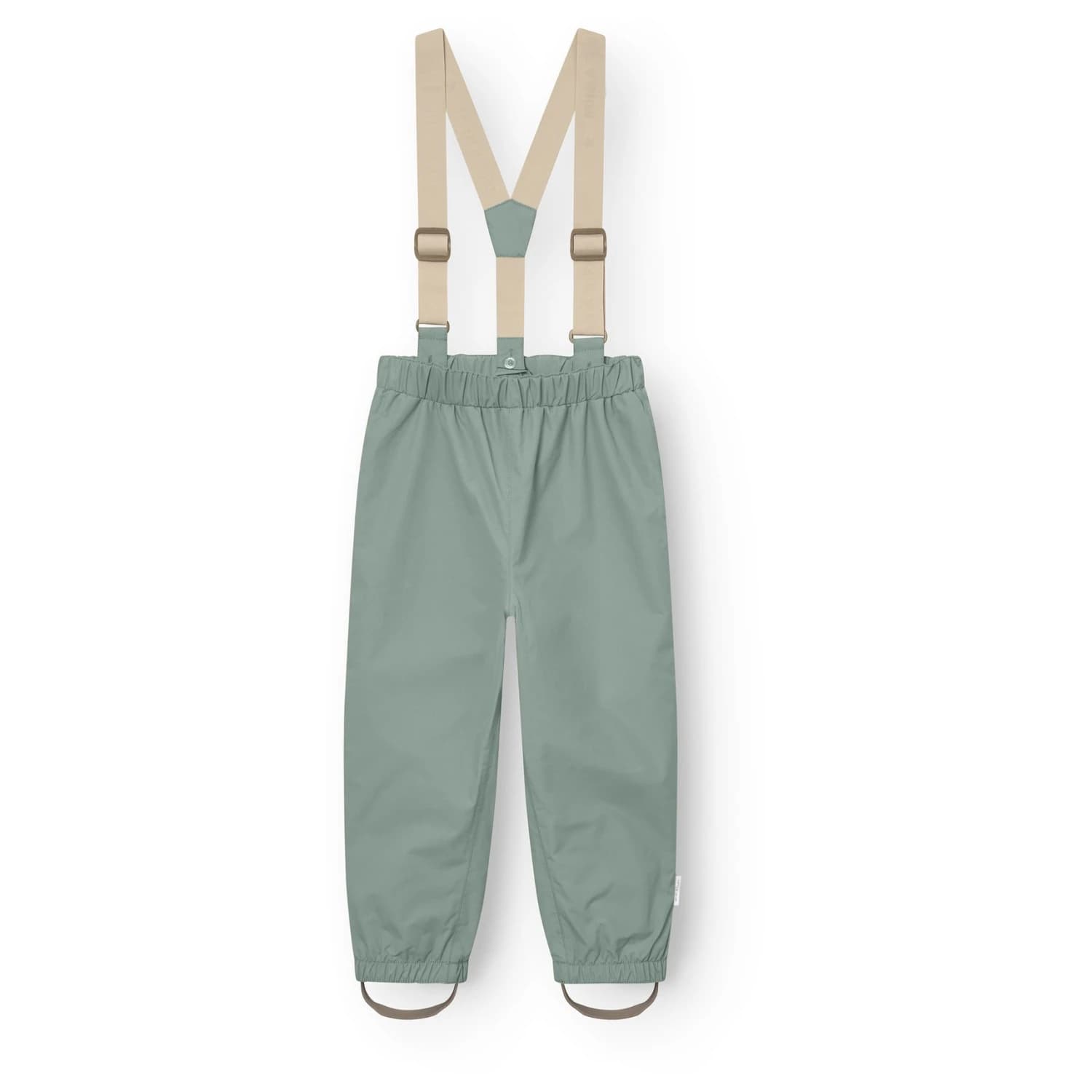 Детски водоустойчив панталон Mini A Ture Kid's Matwilans Suspender Pants Waterproof trousers - Granite Green