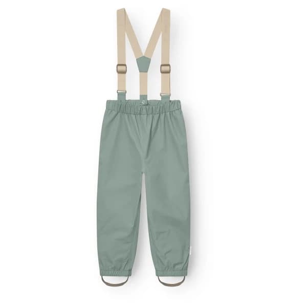Детски водоустойчив панталон Mini a ture Kid's Matwilans Suspender Pants Waterproof trousers - Granite Green