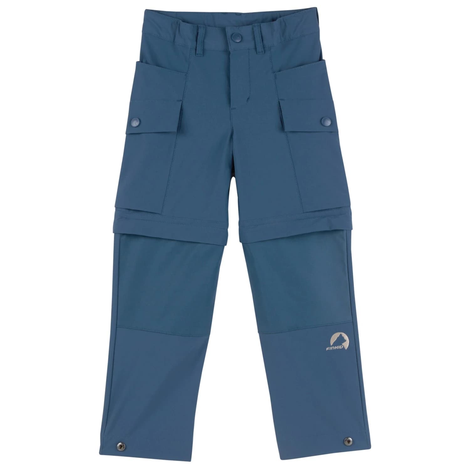 Детски панталон със свалящи крачоли Finkid Kid's Orava Zip Zip-off trousers - Denim