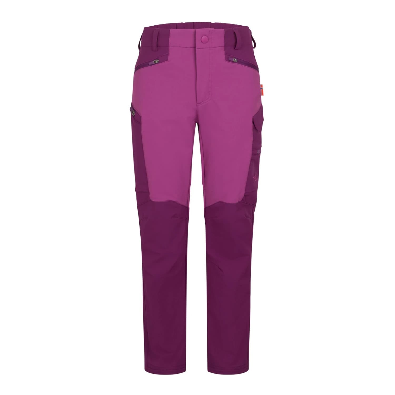 Детски туристически панталон Trollkids Kid's Seiland Pants Walking trousers - Fresh Berry