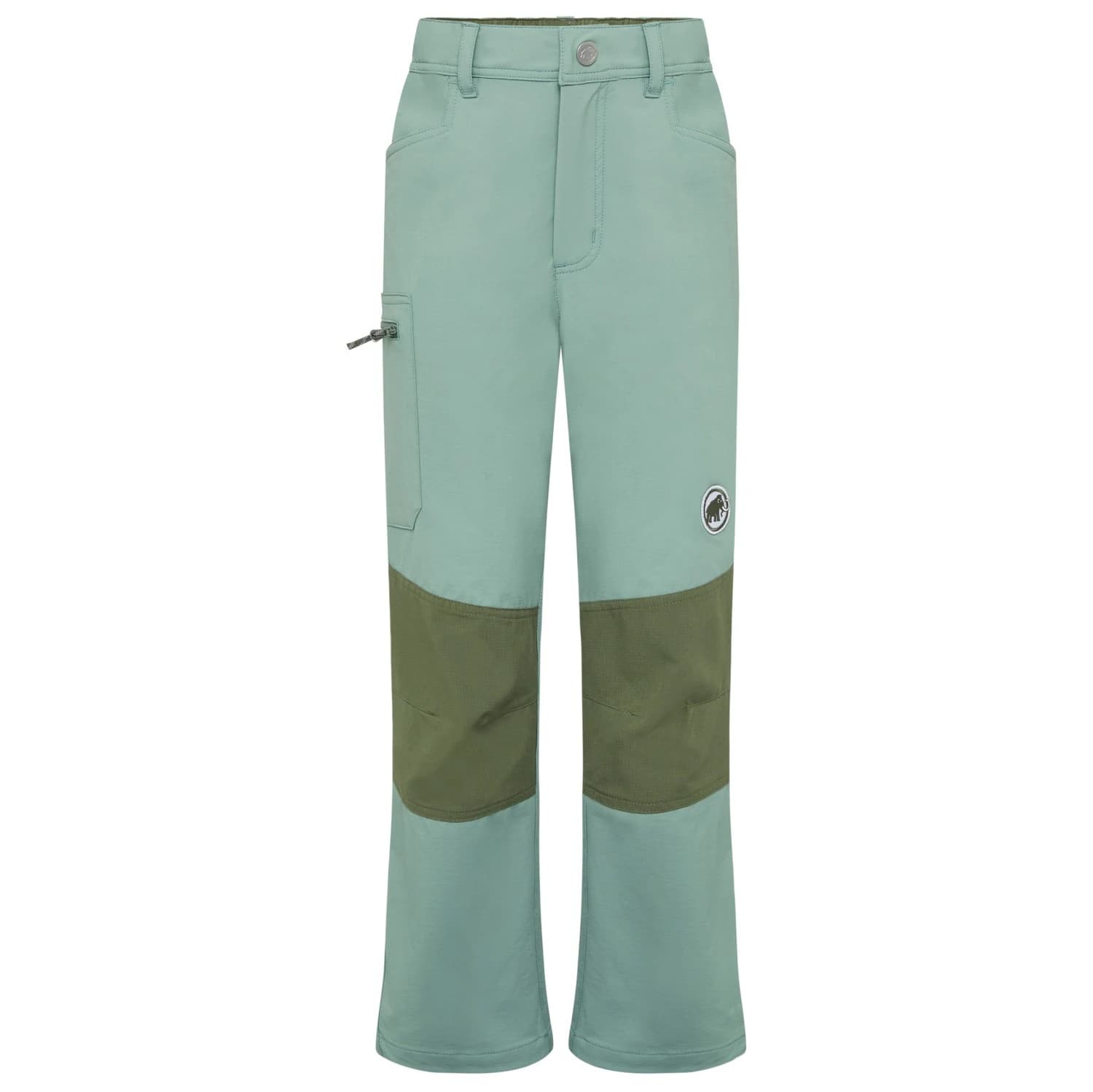 Детски туристически панталон Mammut Kid's Taiss Softshell Pants Walking trousers - Willow / Marsh