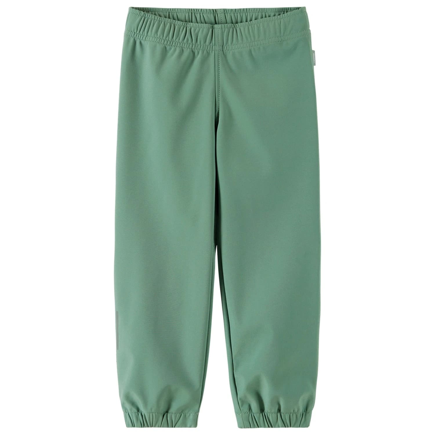 Детски софтшел панталон Reima Kid's Kuori Softshell trousers - Stone Green