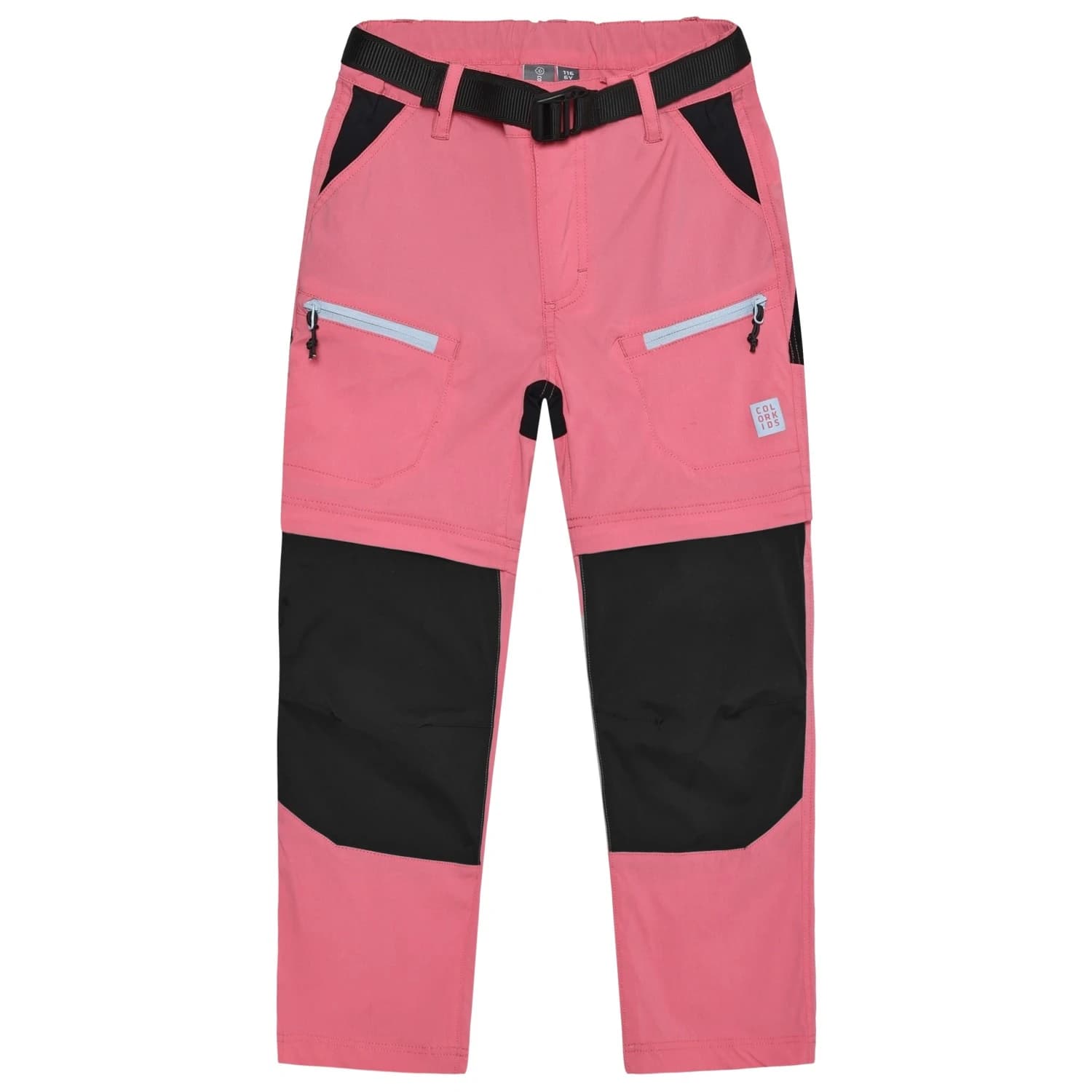 Детски панталон със свалящи крачоли Color Kids Kid's Pants Outdoor With Zip Off Walking trousers - Pink Lemonade