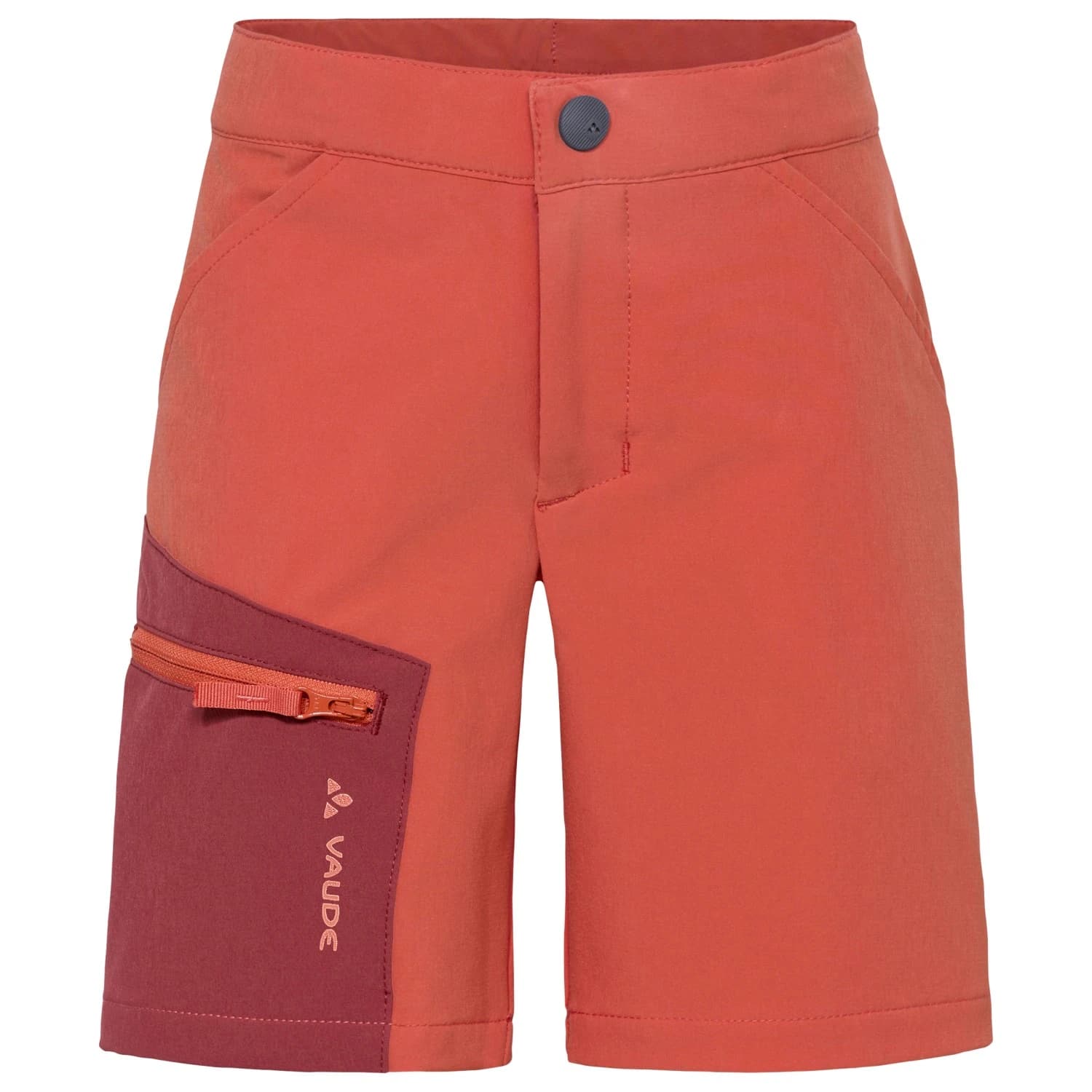 Детски къси панталони Vaude Kid's Rokua Shorts - Hotchili