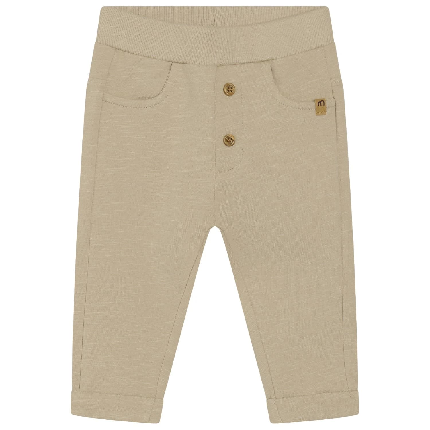 Детски ежедневен панталон Minymo Kid's Pants Sweat Casual trousers - White Pepper