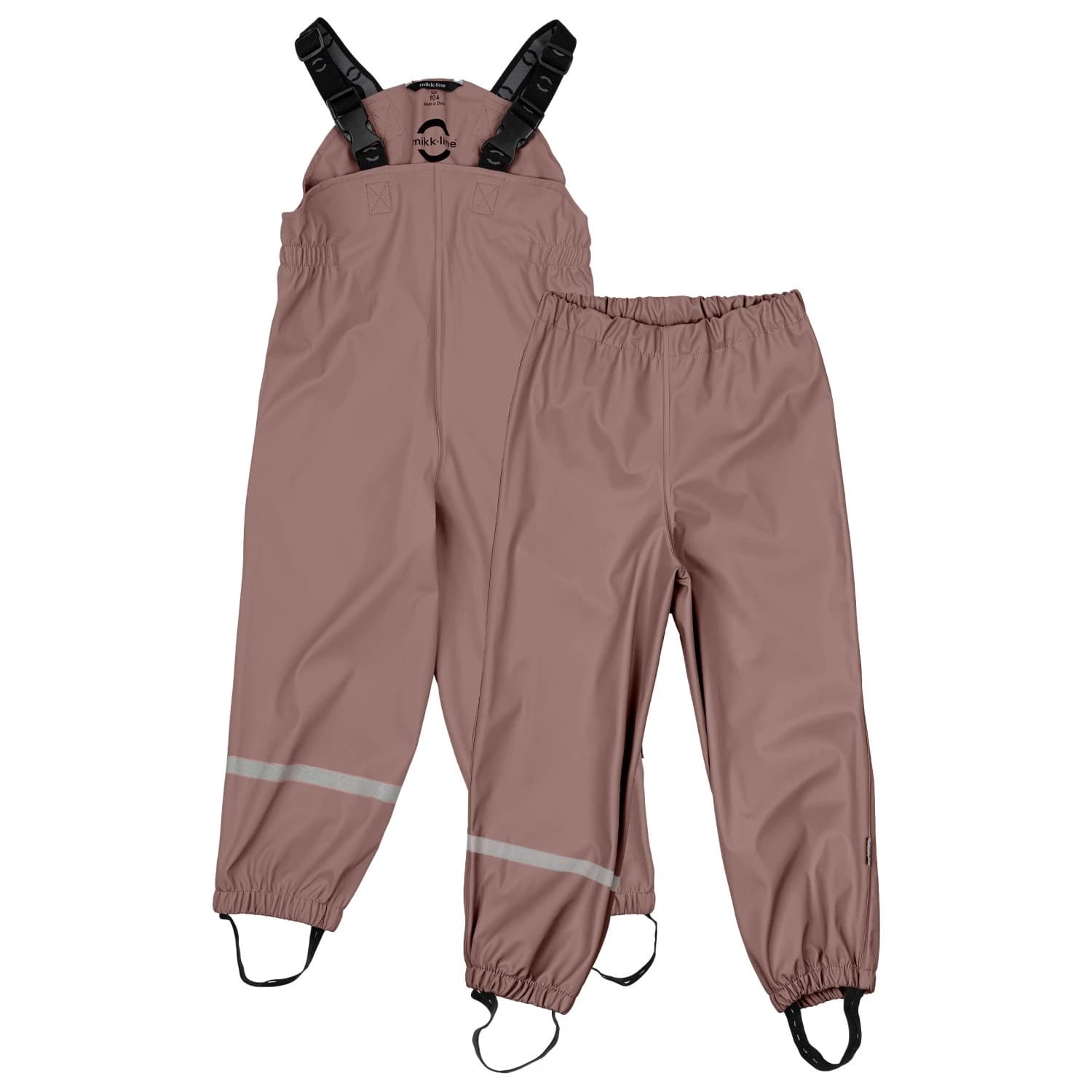 Детски водоустойчив панталон Mikk-Line Kid's PU Rain Pant Waterproof trousers - Burlwood
