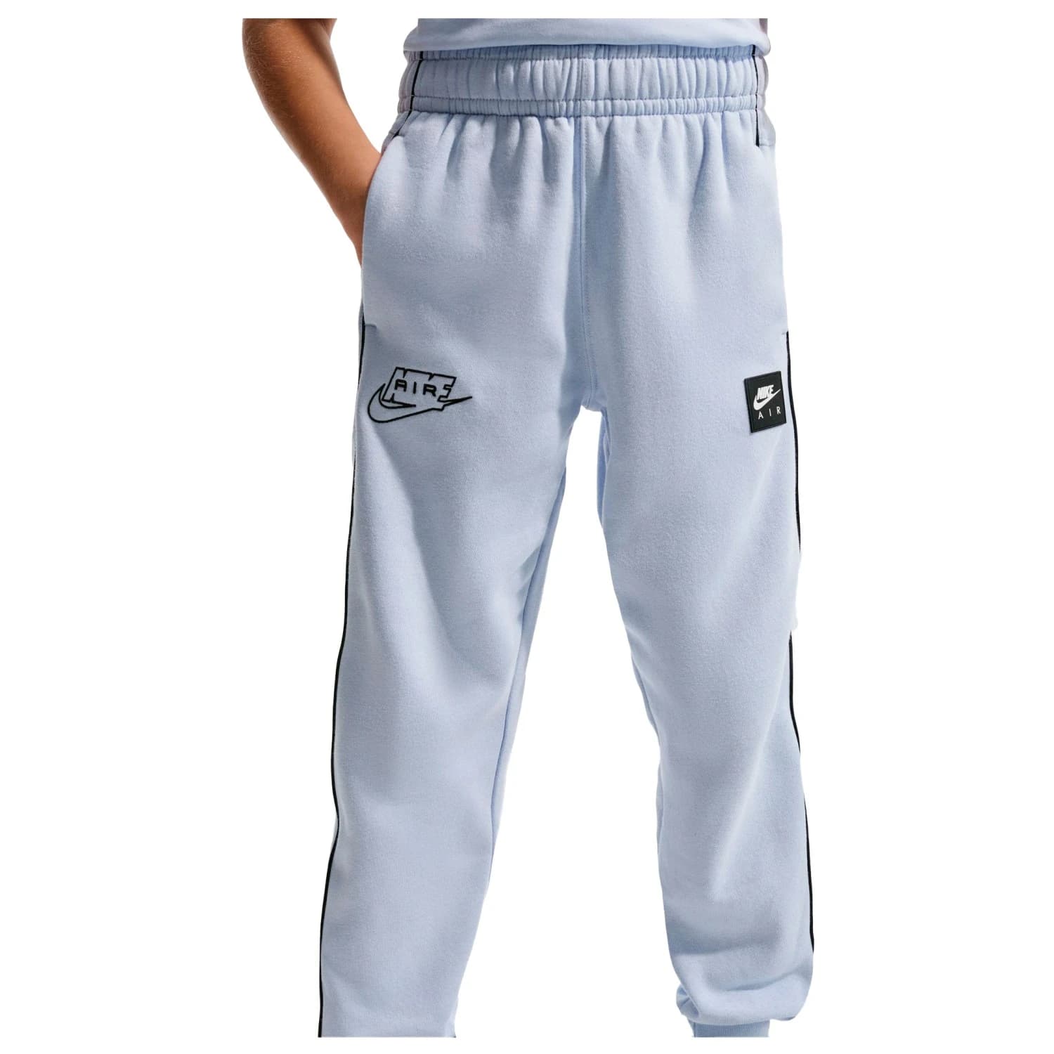 Детски ежедневен панталон Nike Kid's Air Fleece Jogger Casual trousers - Hydrogen Blue / Black / Black
