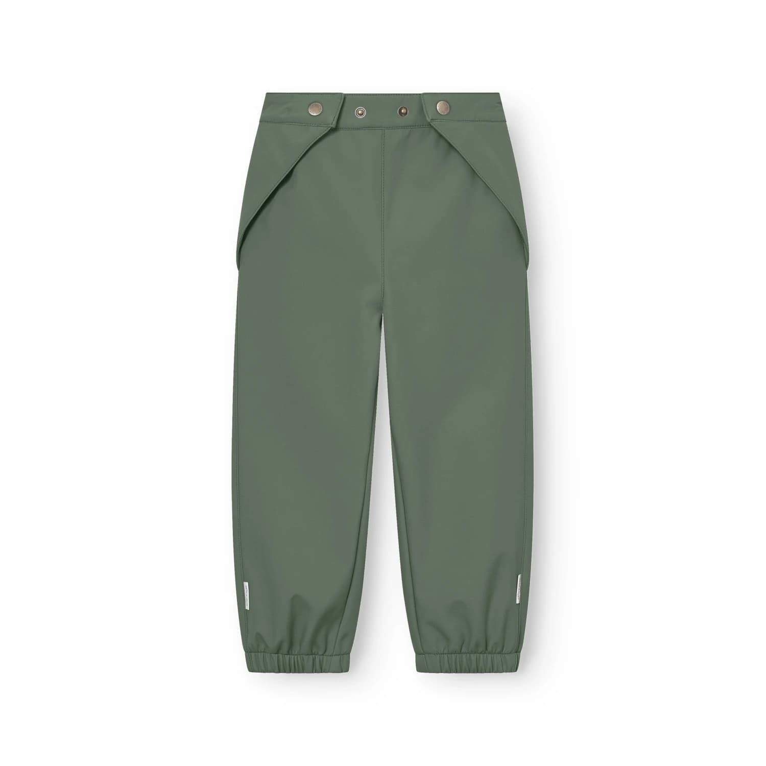 Детски софтшел панталон Mini A Ture Kid's Mataiano Softshell trousers - Dark Forest