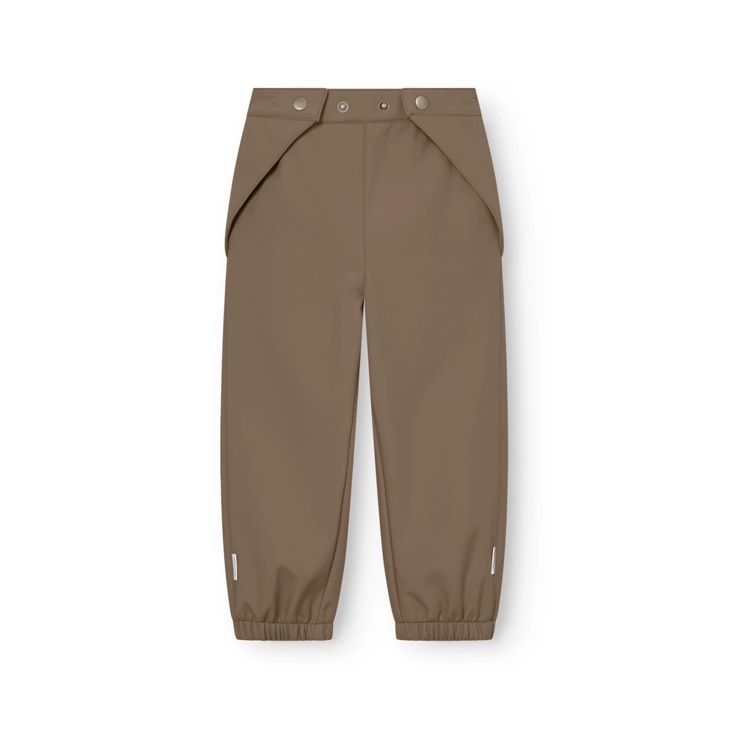 Детски софтшел панталон Mini A Ture Kid's Mataiano Softshell trousers - Morel Grey