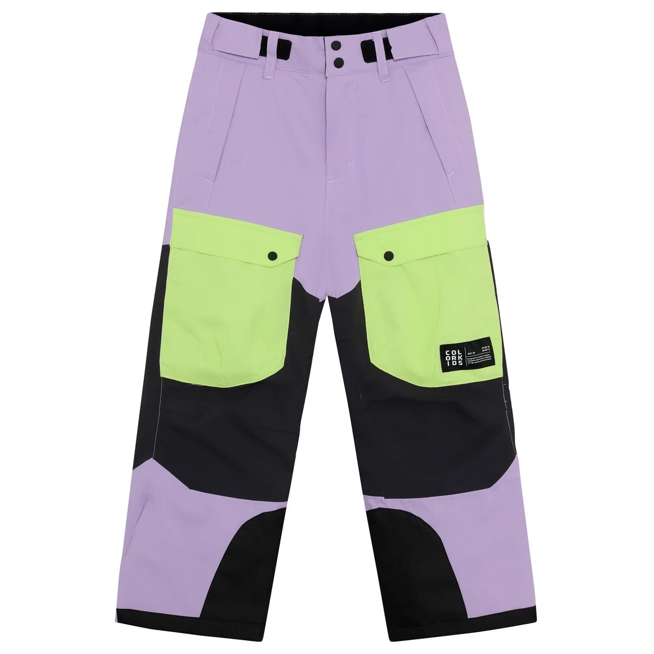 Детски ски панталон Color Kids Junior Ski Pants Colorblock 742769 Ski trousers - Purple Rose