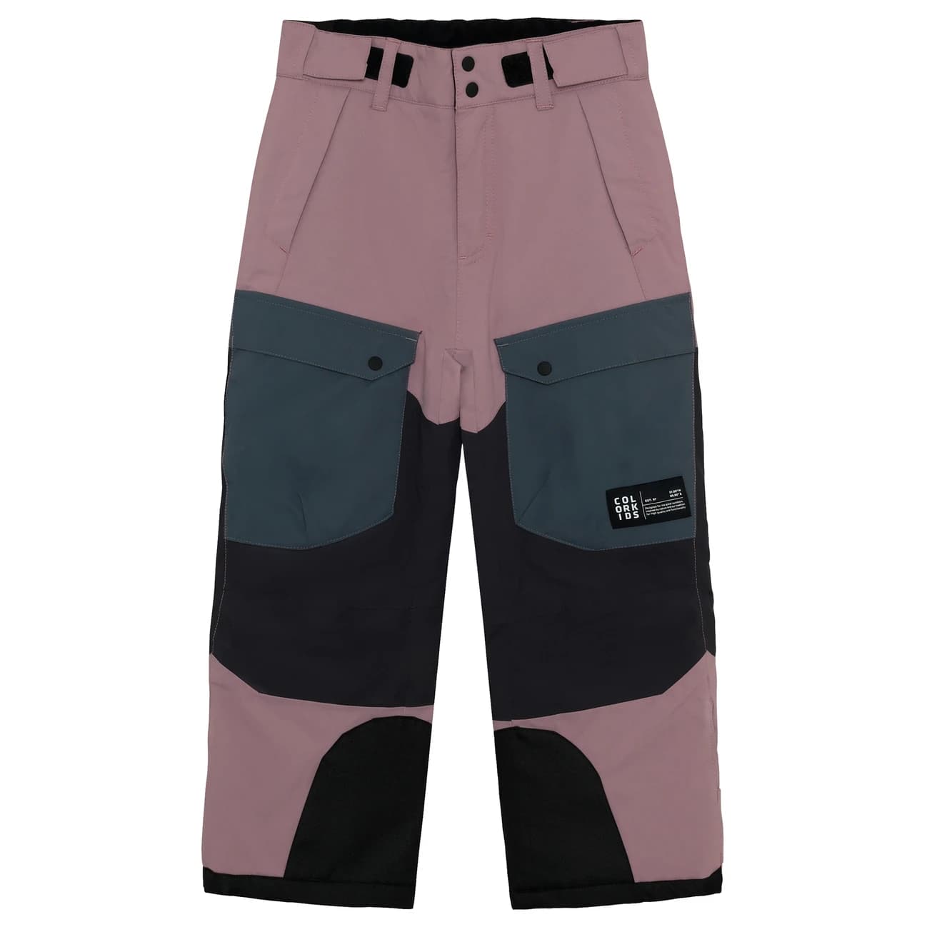 Детски ски панталон Color Kids Junior Ski Pants Colorblock 742769 Ski trousers - Toadstool