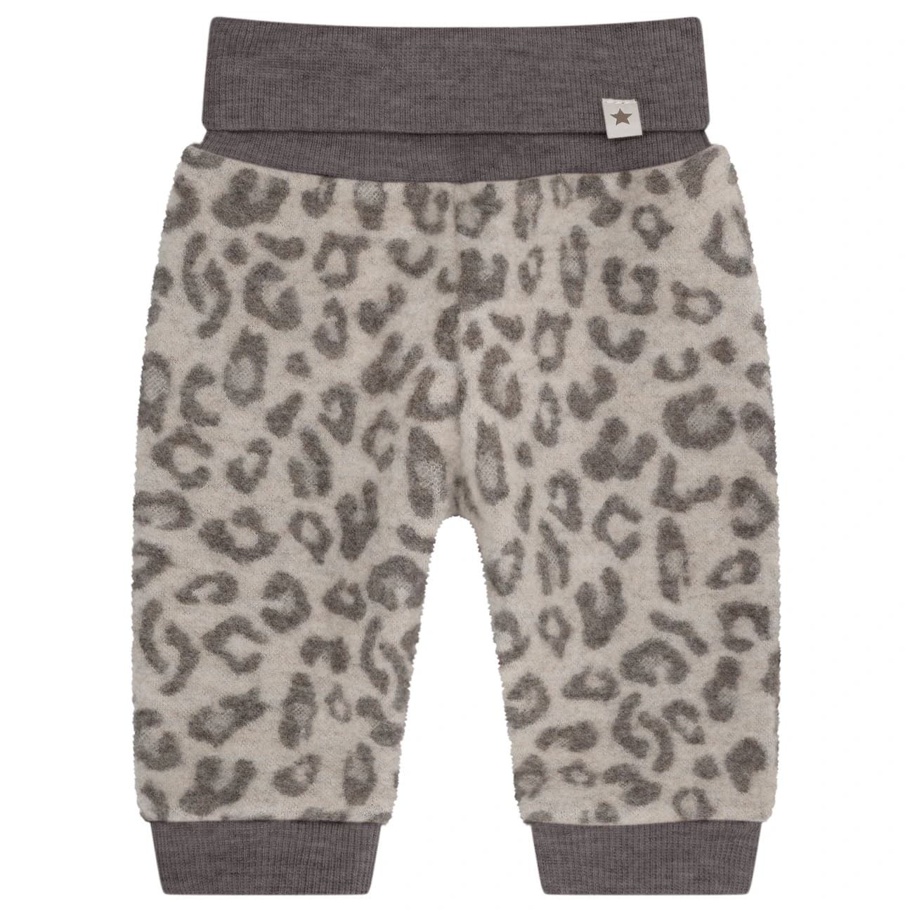 Детски зимен панталон Huttelihut Kid's Pants Wool Fleece Jacquard Winter trousers - Camel Melange