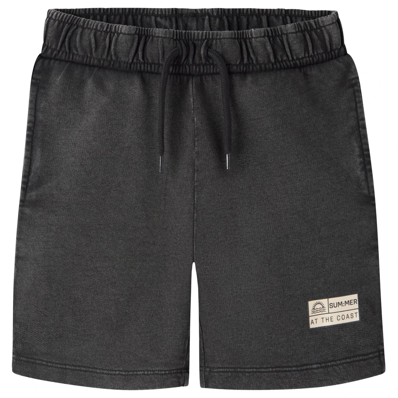 Детски къси панталони Name it Kid's Fandelat Shorts - Black / Pure Cashmere Patch