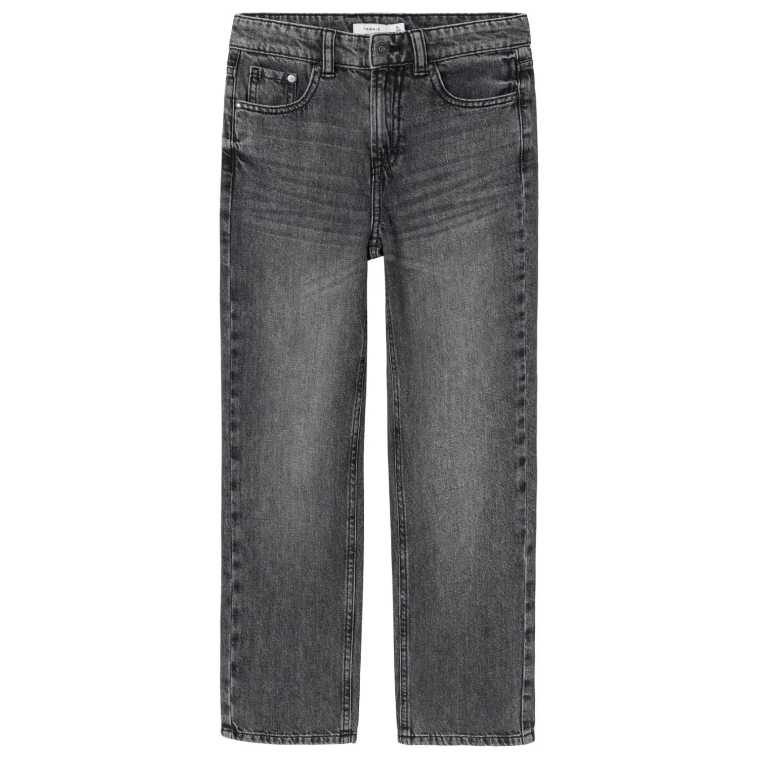 Детски дънки Name it Kid's Ryan Straight Jeans - Dark Grey Denim