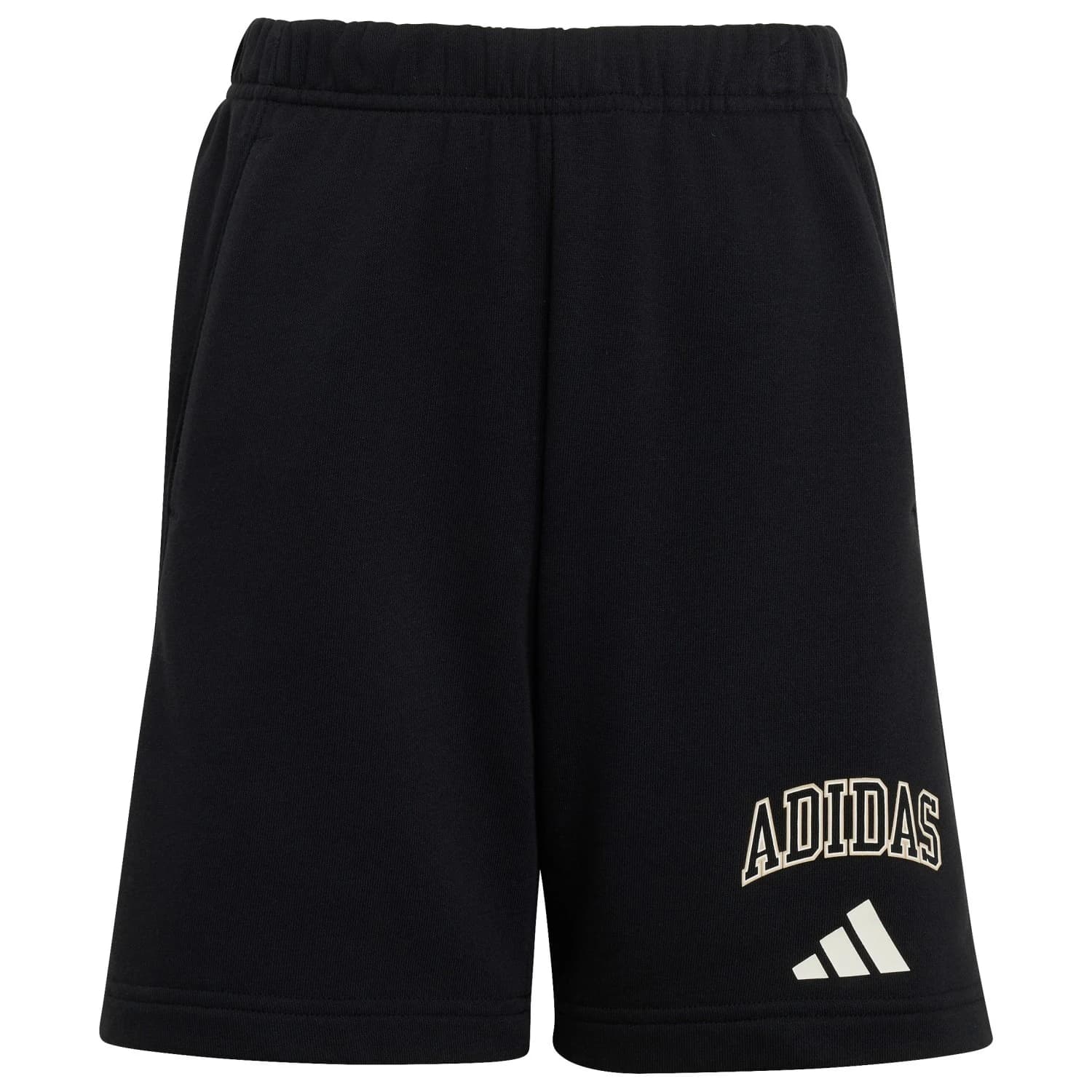 Детски къси панталони adidas Kid's Seasonals Collegiate Typography Short Shorts - Black