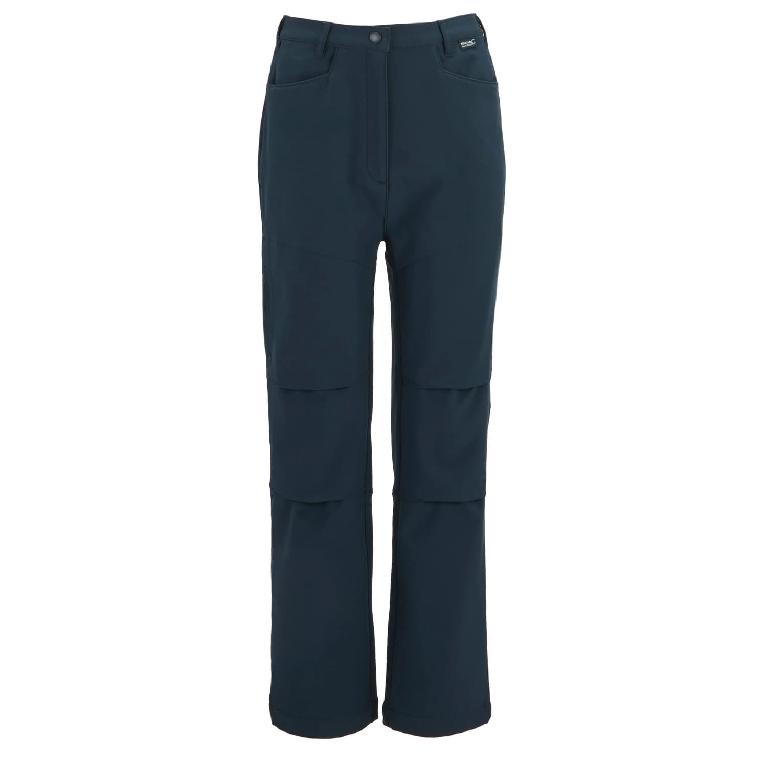 Детски туристически панталон Regatta Kids Unisex Softshell Trousers Walking trousers - Navy