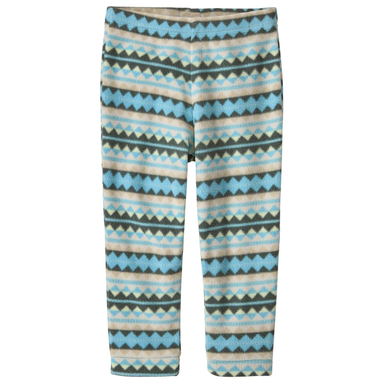 Поларен панталон Patagonia Baby's Micro D Bottoms Fleece trousers - Diamond Stripe: Snowmelt Blue