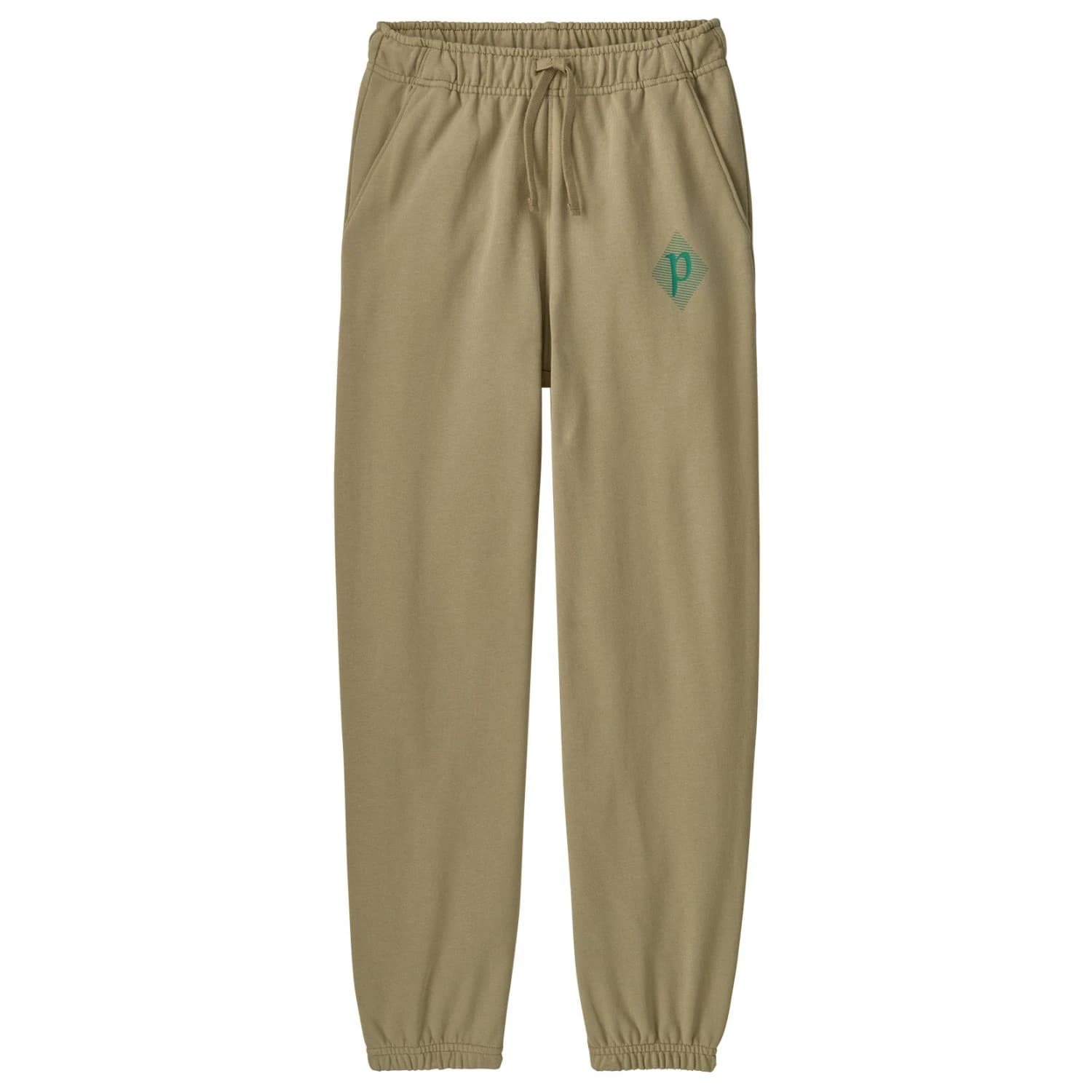 Детски анцунг долнище Patagonia Kid's Sweatpants Tracksuit trousers - Hut Tripper Icon: Weathered Stone