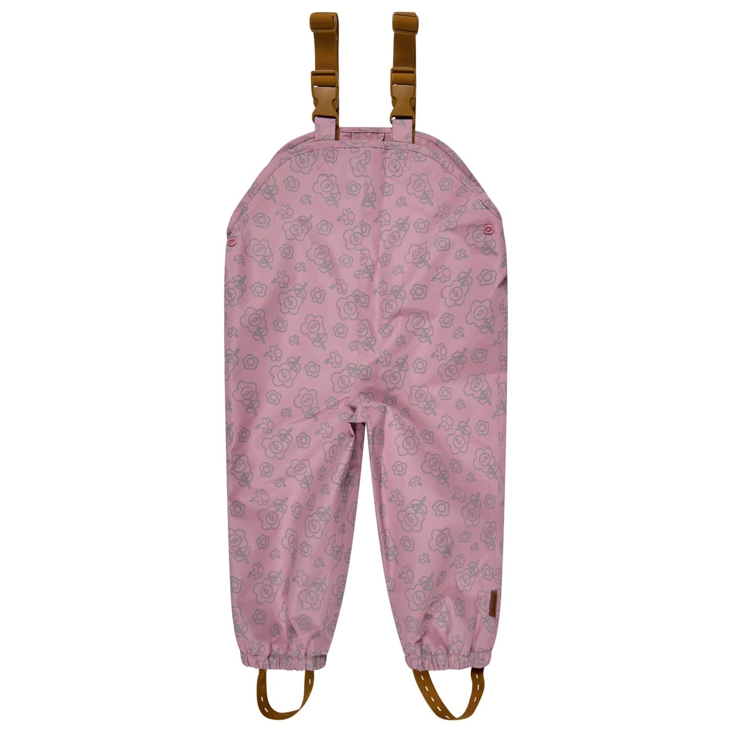 Детски водоустойчив панталон Sterntaler Kid's Regenhose Gefüttert Waterproof trousers - Samtrosa / Blume