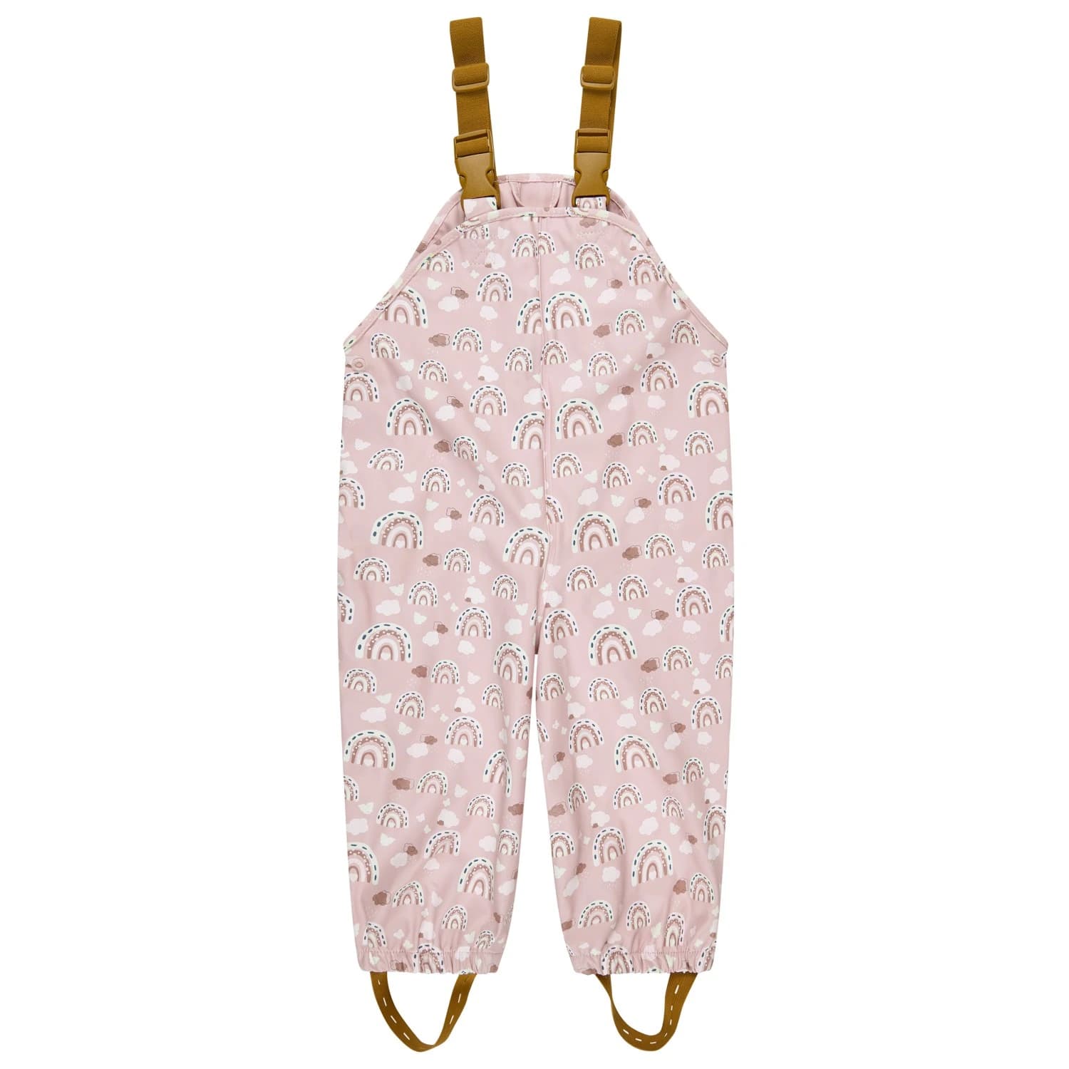 Детски водоустойчив панталон Sterntaler Kid's Regenhose Ungefüttert Waterproof trousers - Puderrosa / Regenbogen