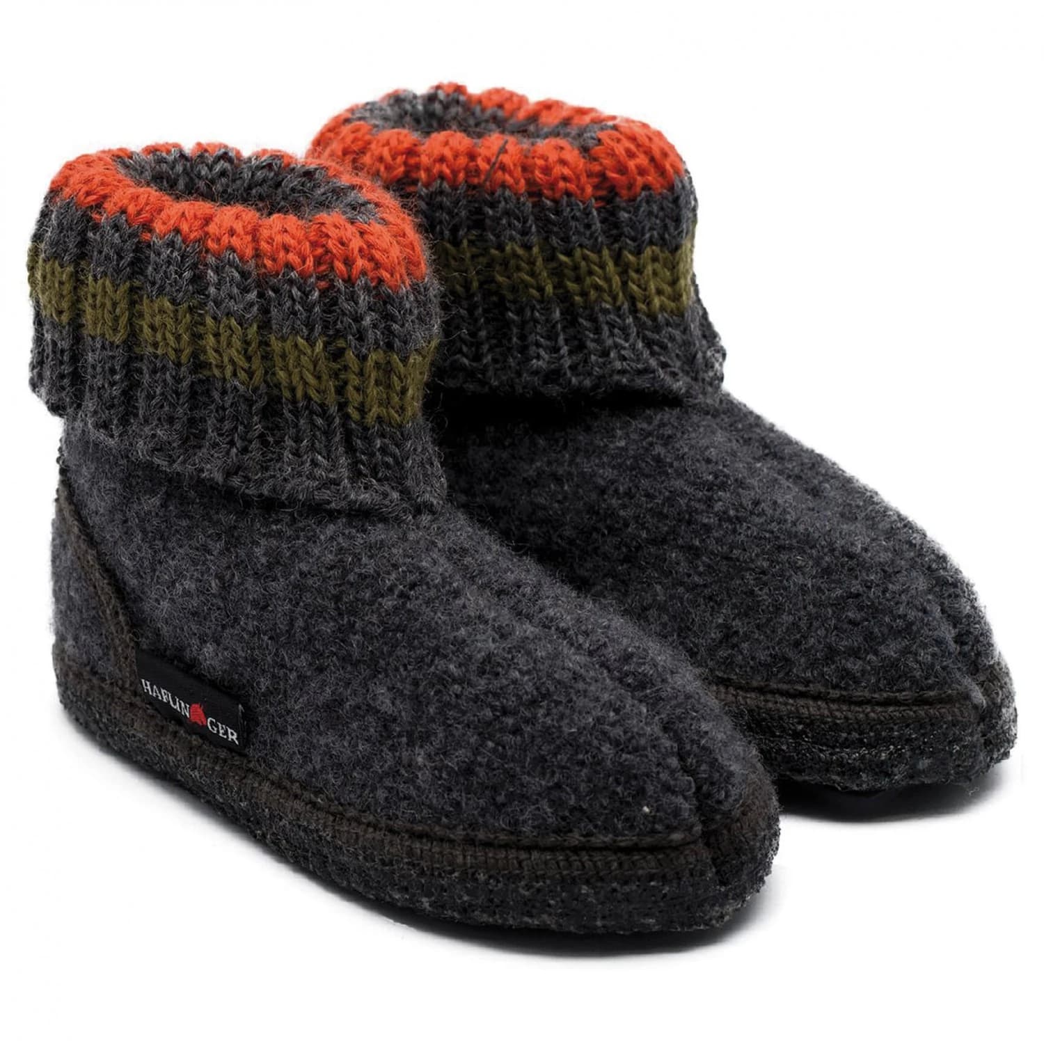 Детски пантофи Haflinger Kids Paul Slippers - Anthracite