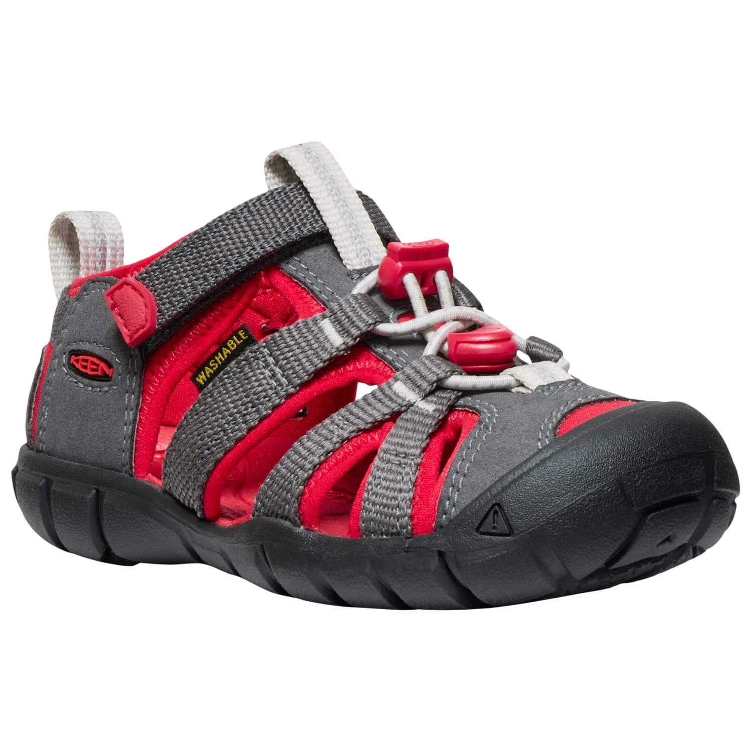 Детски сандали Keen Kids Seacamp II CNX Sandals - Magnet / Red Carpet