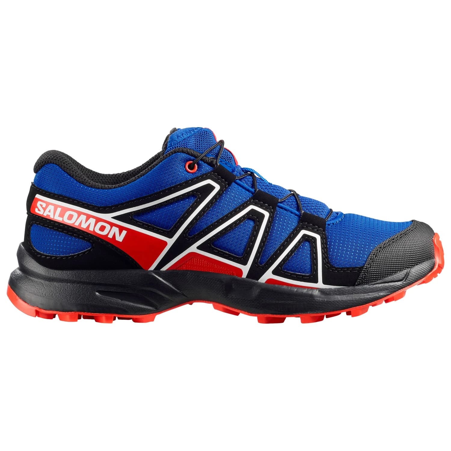 Детски маратонки Salomon Kid's Speedcross Trail running shoes - Surf The Web / Fiery Red / Black