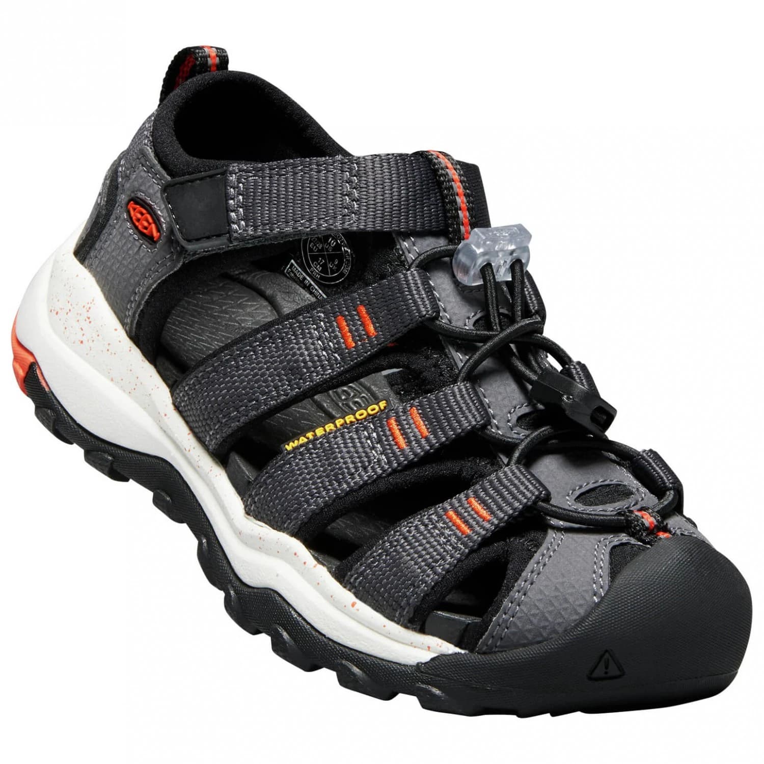Детски сандали Keen Kid's Newport Neo H2 Sandals - Magnet / Spicy Orange