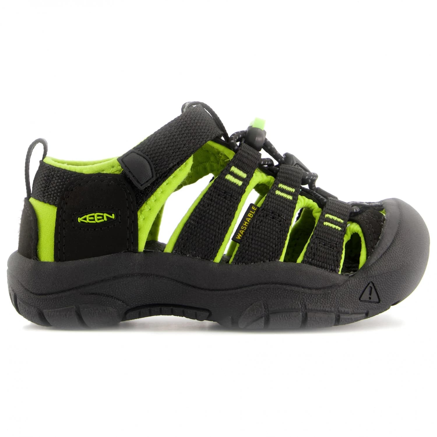 Детски сандали Keen Kid's Newport H2 Sandals - Black / Lime Green