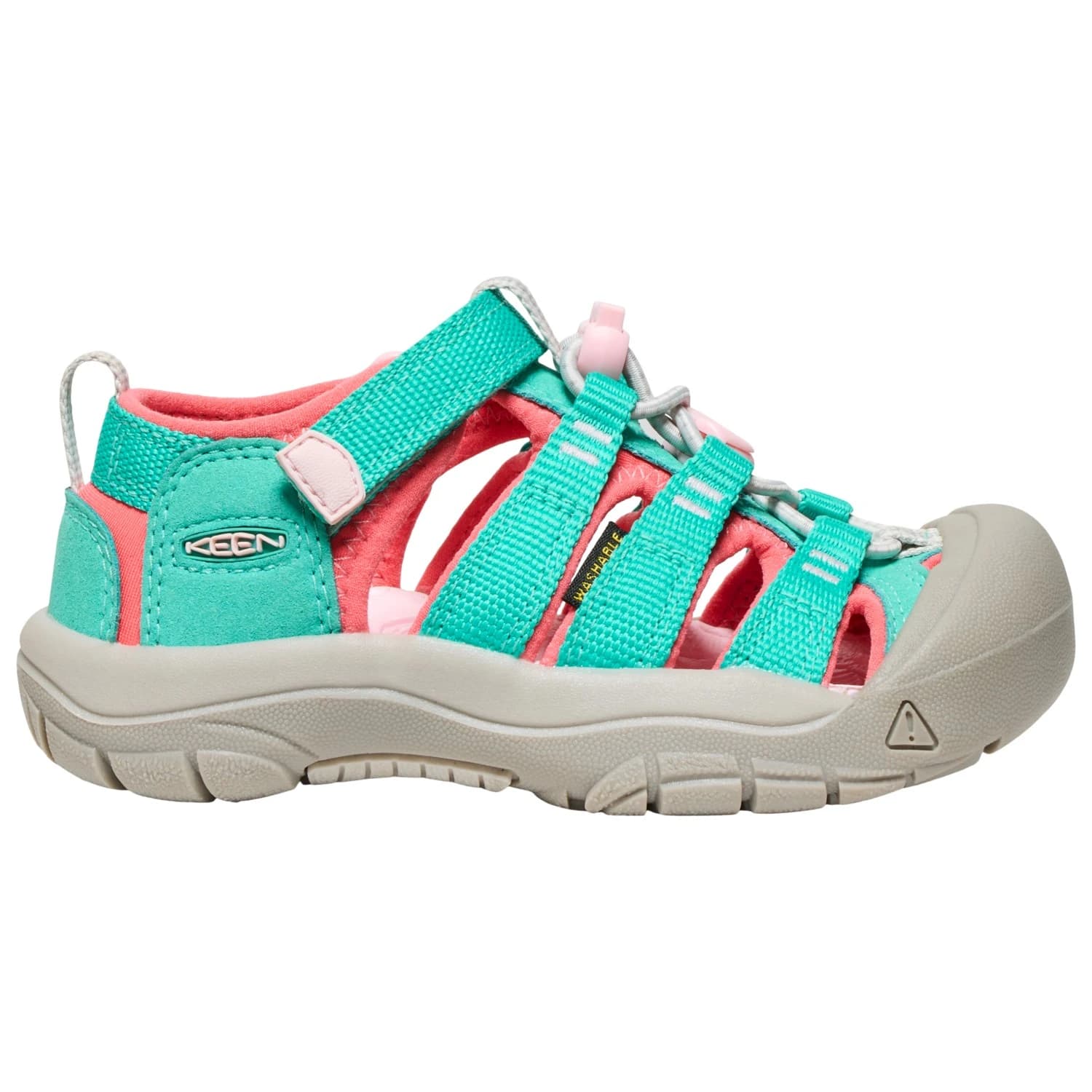Детски сандали Keen Kid's Newport H2 Sandals - Bright Aqua / Giggle Pink