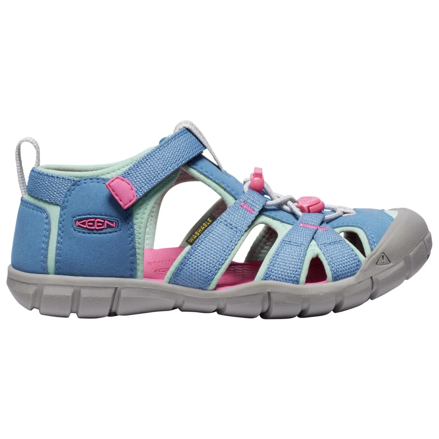Сандали Keen Youth Seacamp II CNX Sandals - Coronet Blue / Hot Pink