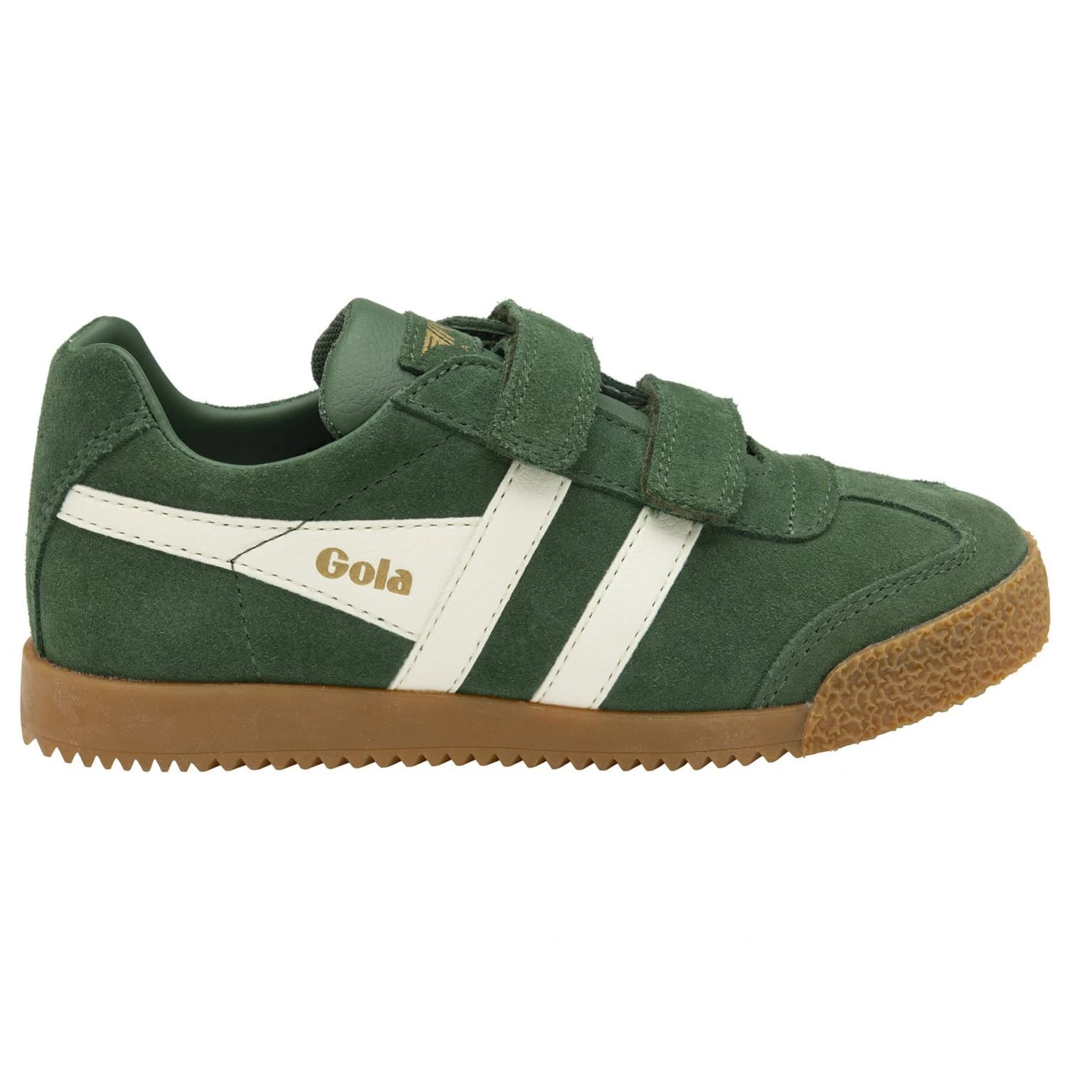 Детски маратонки Gola Kid's Harrier VC Sneakers - Evergreen / Off-White