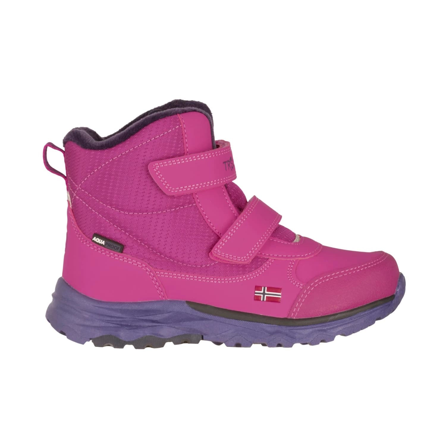 Детски зимни ботуши Trollkids Kid's Hafjell Winter Boots - Dark Pink