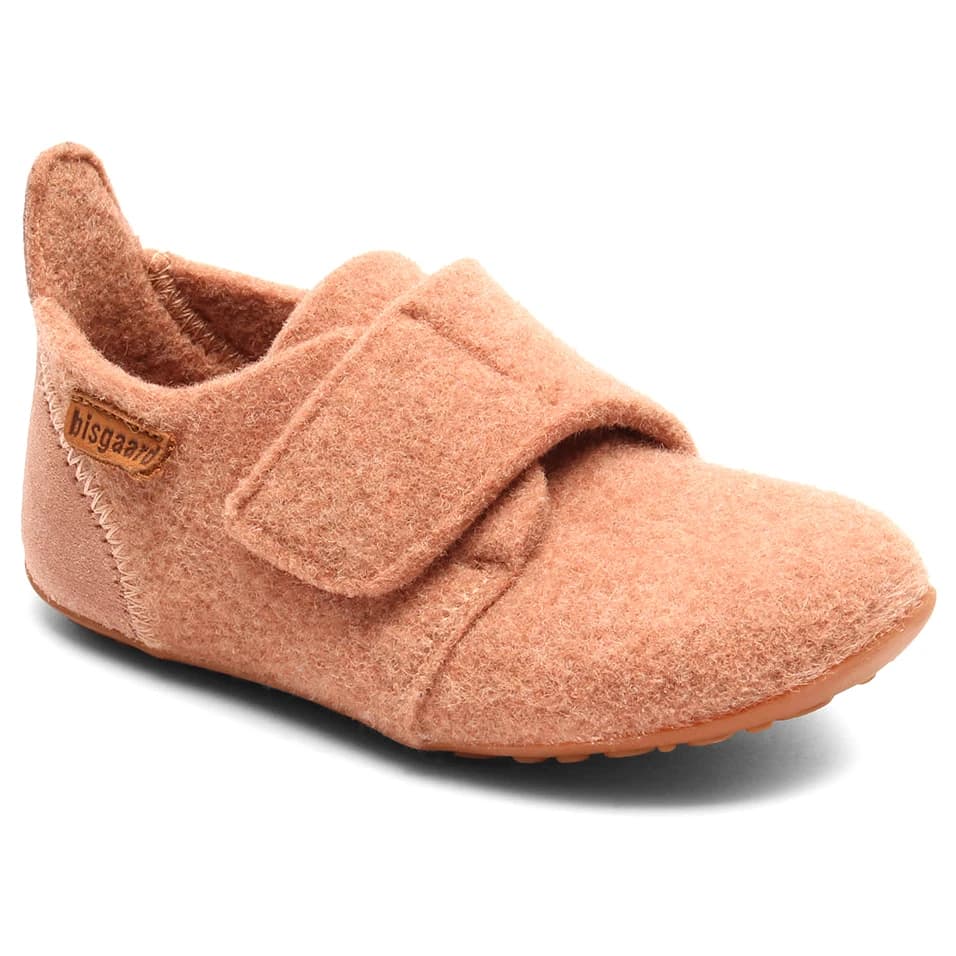 Детски пантофи Bisgaard Kid's Casual Wool Slippers - Rose