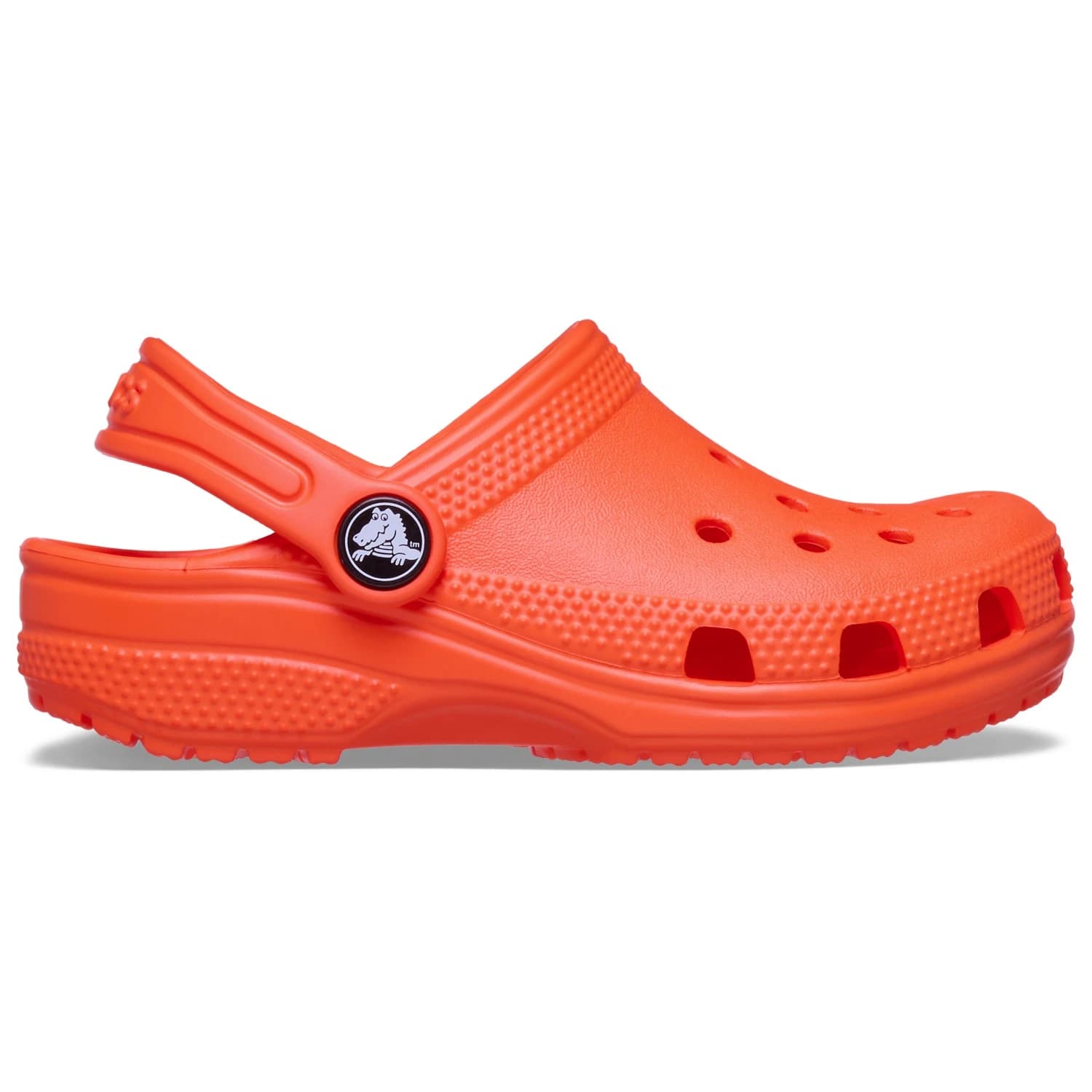 Детски сандали Crocs Kid's Classic Clog T Sandals - Shocking Orange