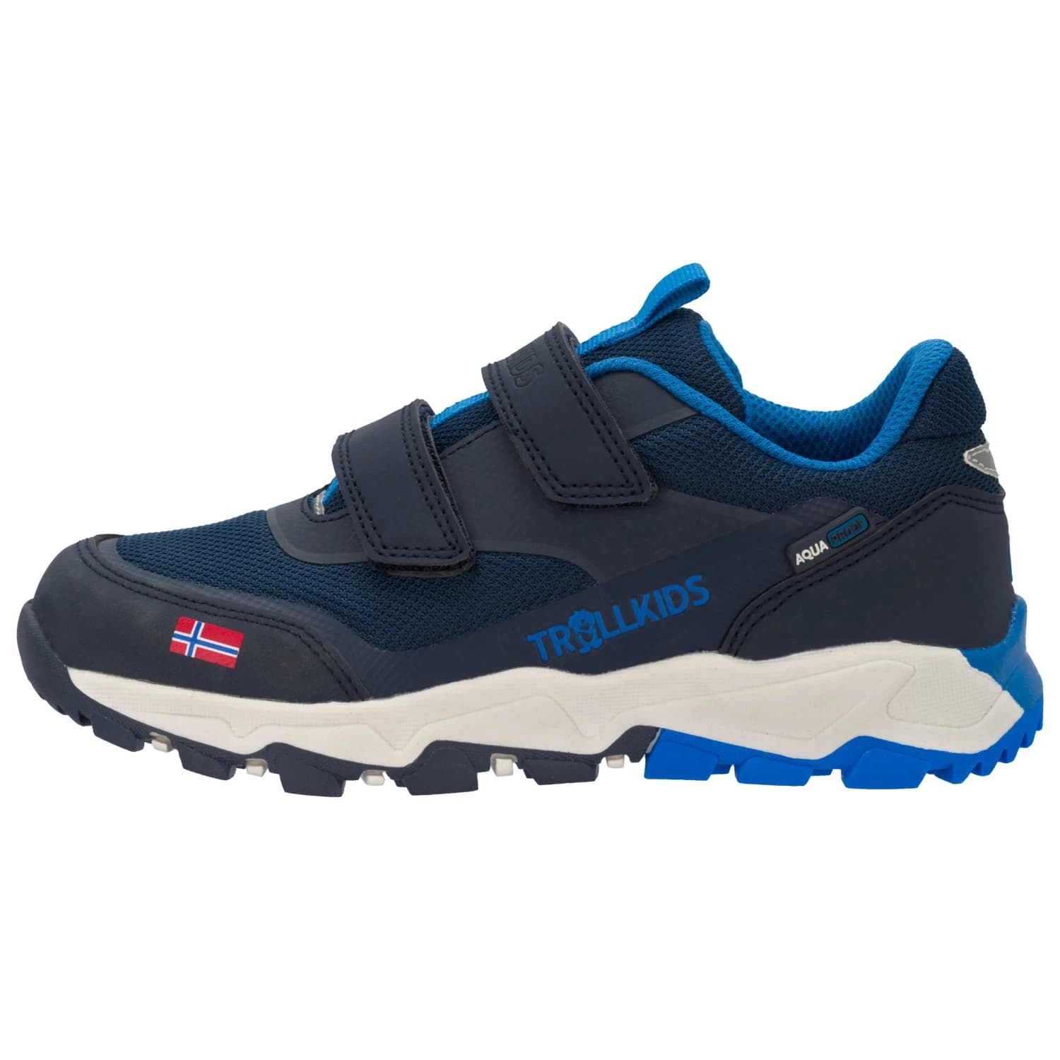 Детски мултиспорт обувки Trollkids Kid's Preikestolen Hiker Multisport shoes - Navy / Medium Blue