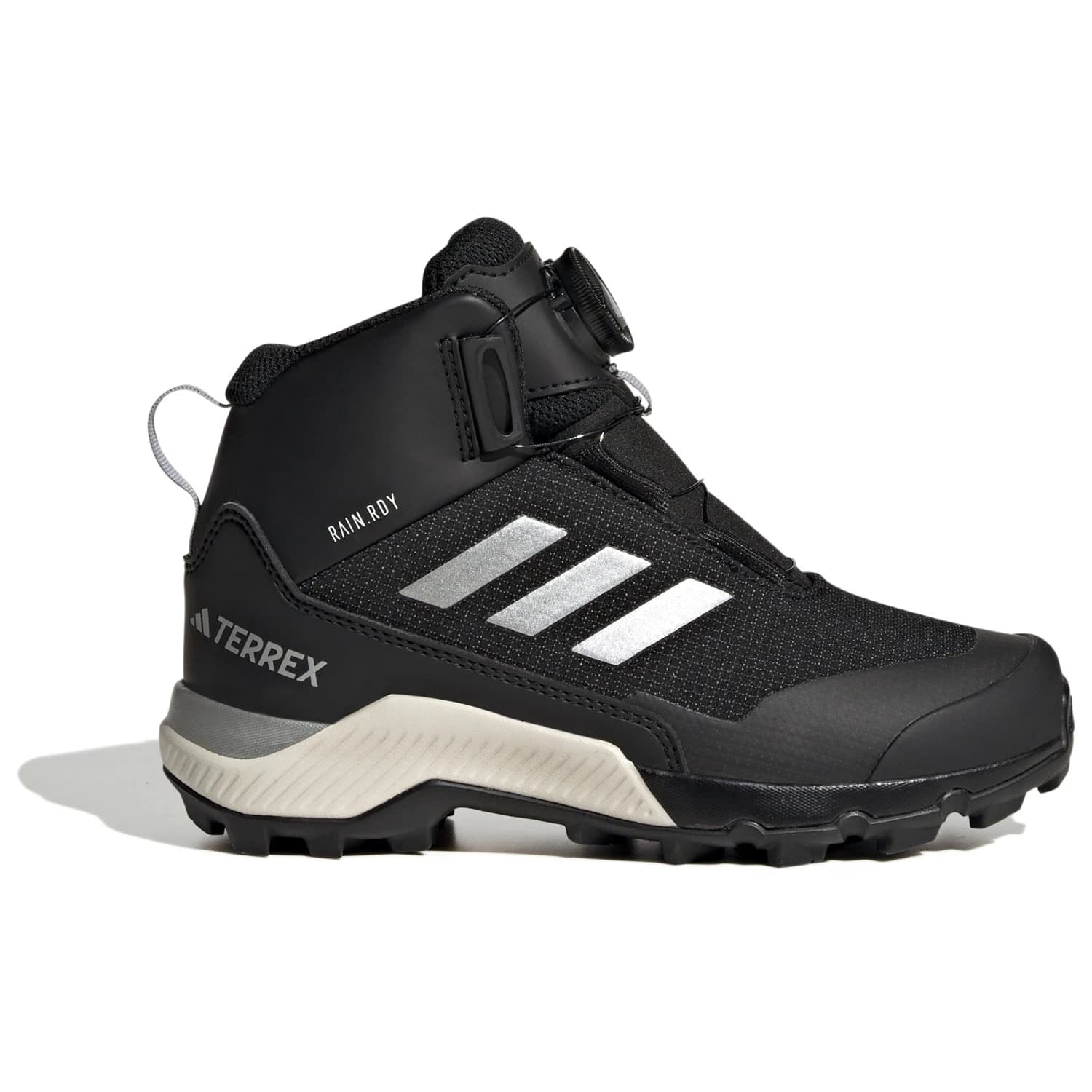 Детски зимни ботуши adidas Terrex Kid's Terrex Winter Mid Boa Rain Ready Winter boots - Core Black / Silver Metalic / Core Black