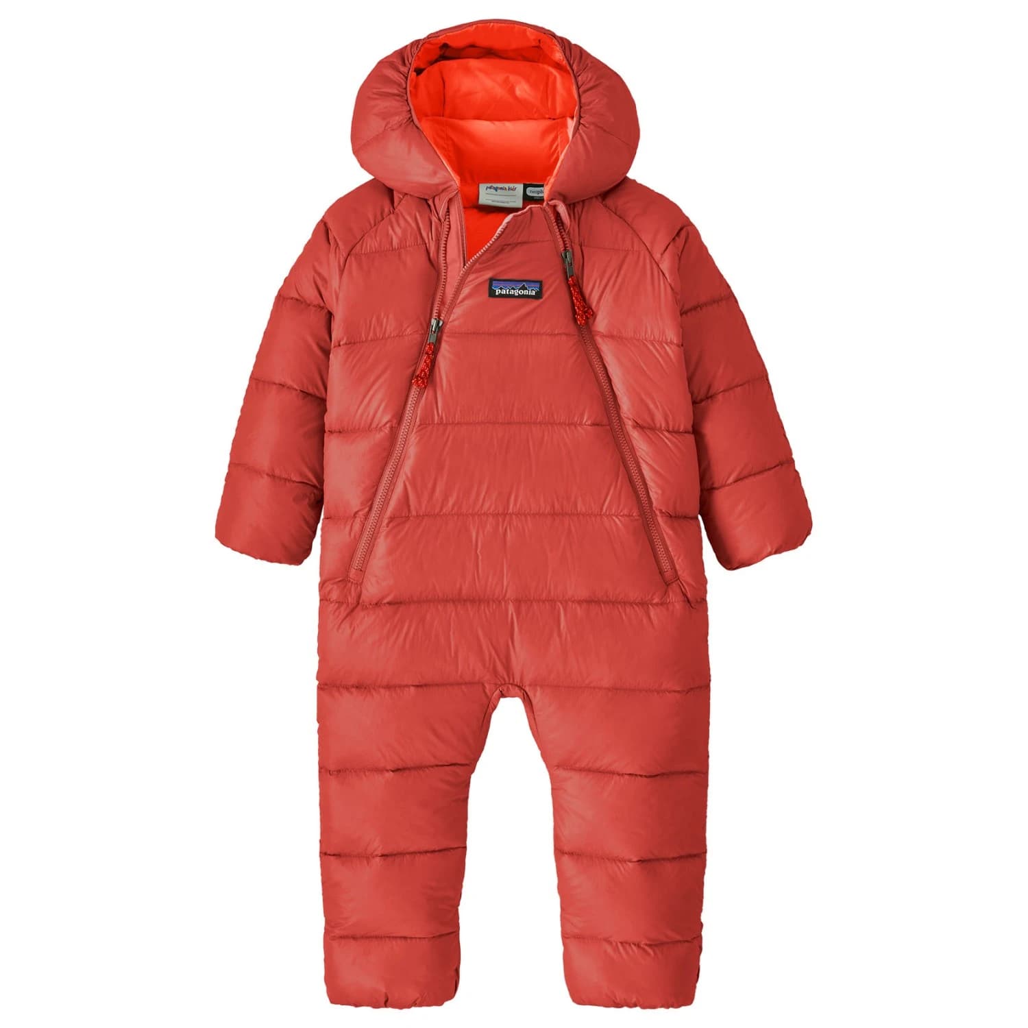 Грейка Patagonia Infant's Hi-Loft Down Sweater Bunting Overall - Amanita Red