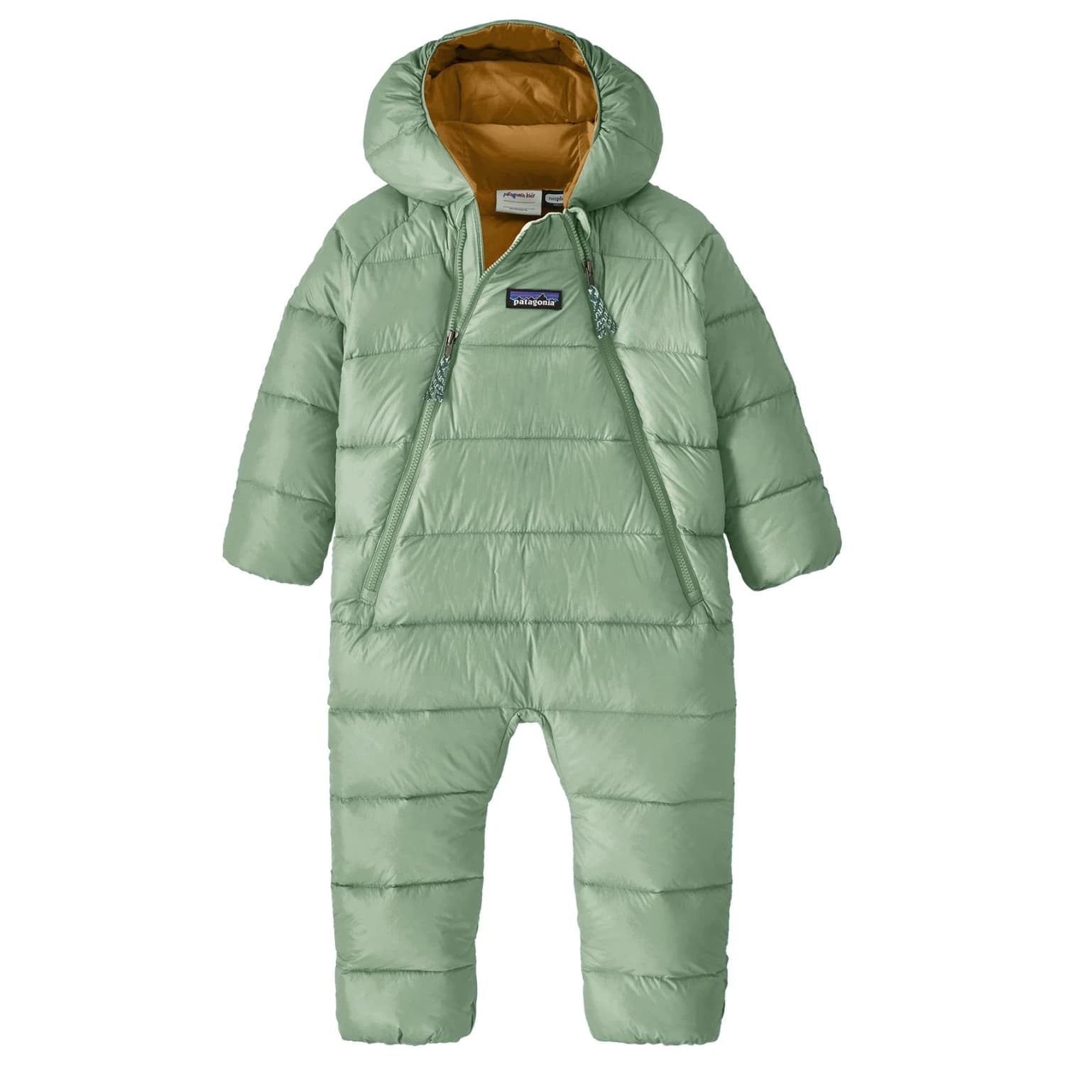 Грейка Patagonia Infant's Hi-Loft Down Sweater Bunting Overall - Ellwood Green