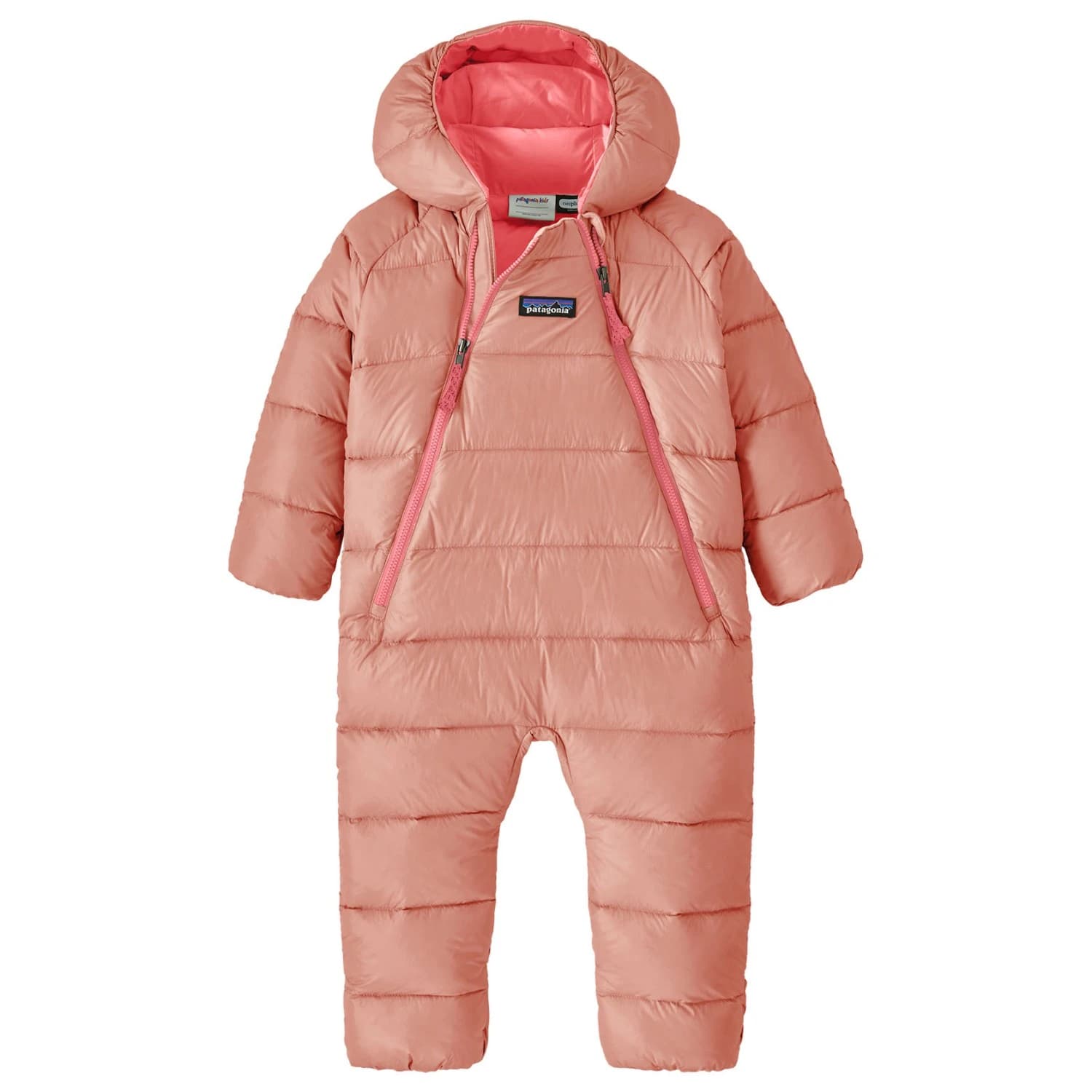 Грейка Patagonia Infant's Hi-Loft Down Sweater Bunting Overall - Moment Pink
