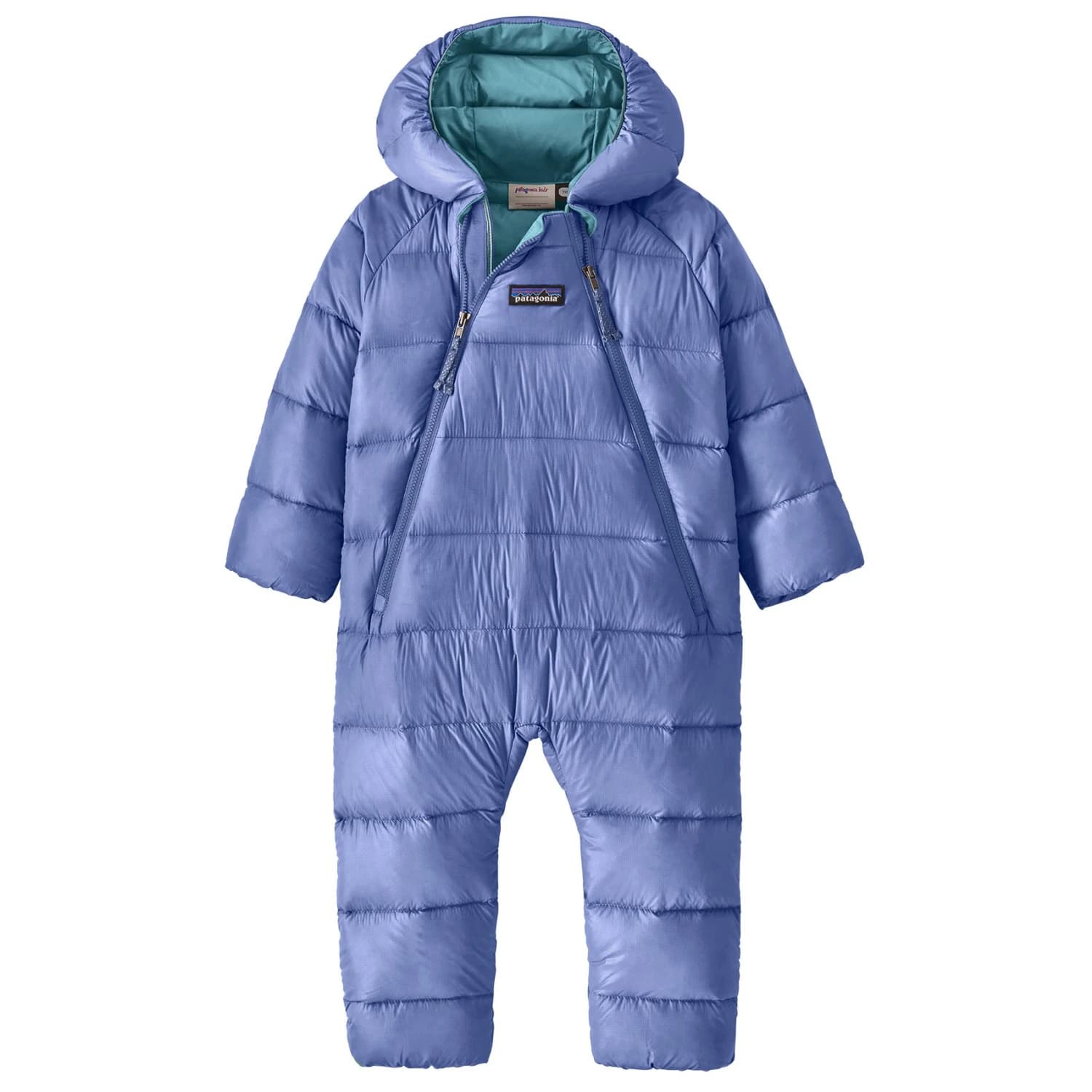 Грейка Patagonia Infant's Hi-Loft Down Sweater Bunting Overall - Diver Blue